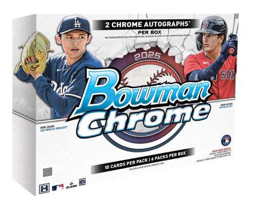 2025 Bowman Chrome Baseball Preview