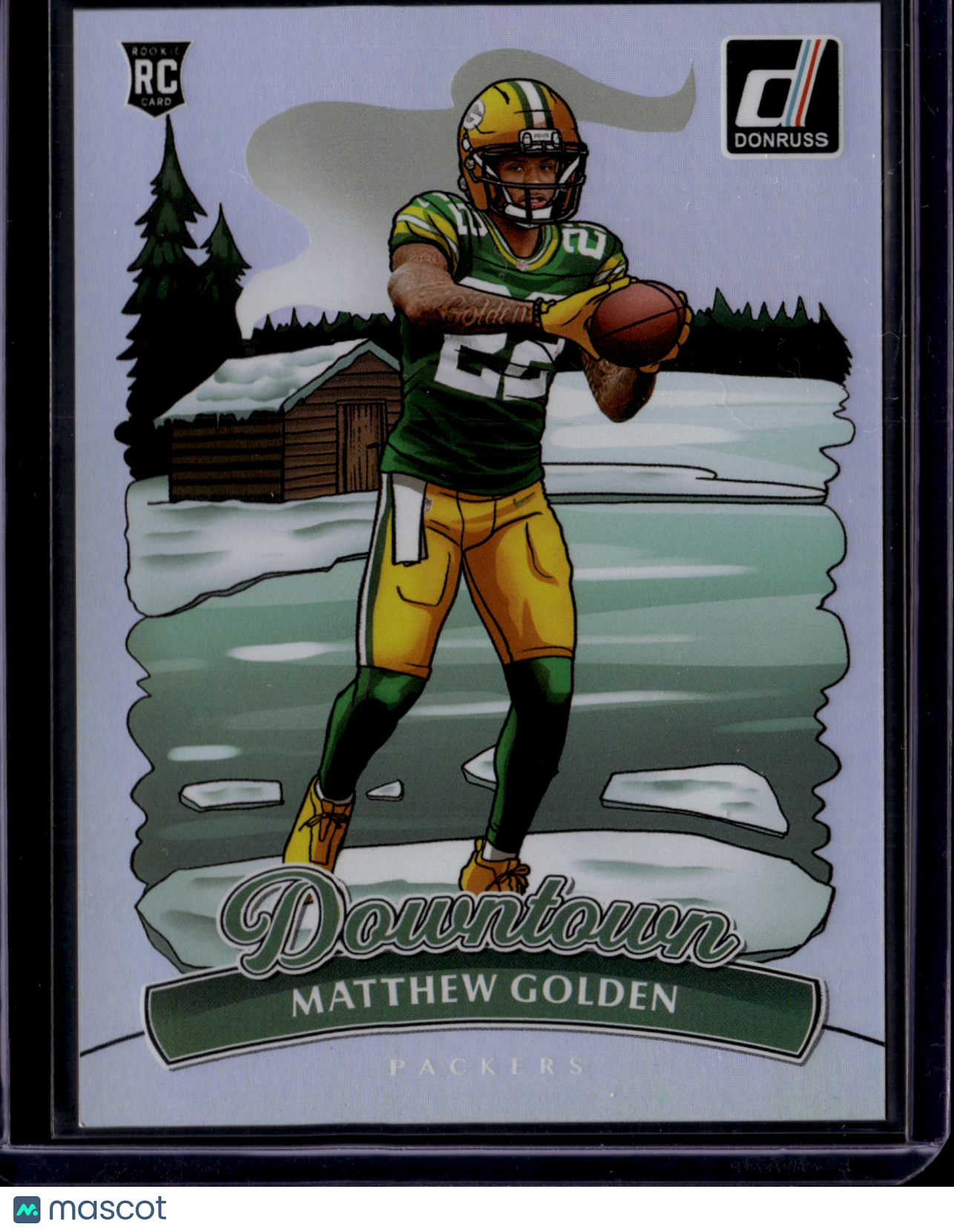 2025 Panini Donruss Downtown Matthew Golden #DT-18 RC