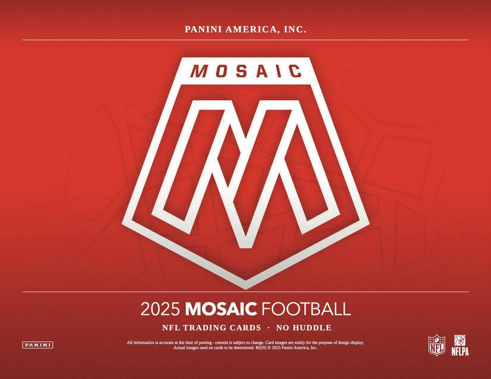 2025 Panini Mosaic No Huddle Football Box (PRESALE)