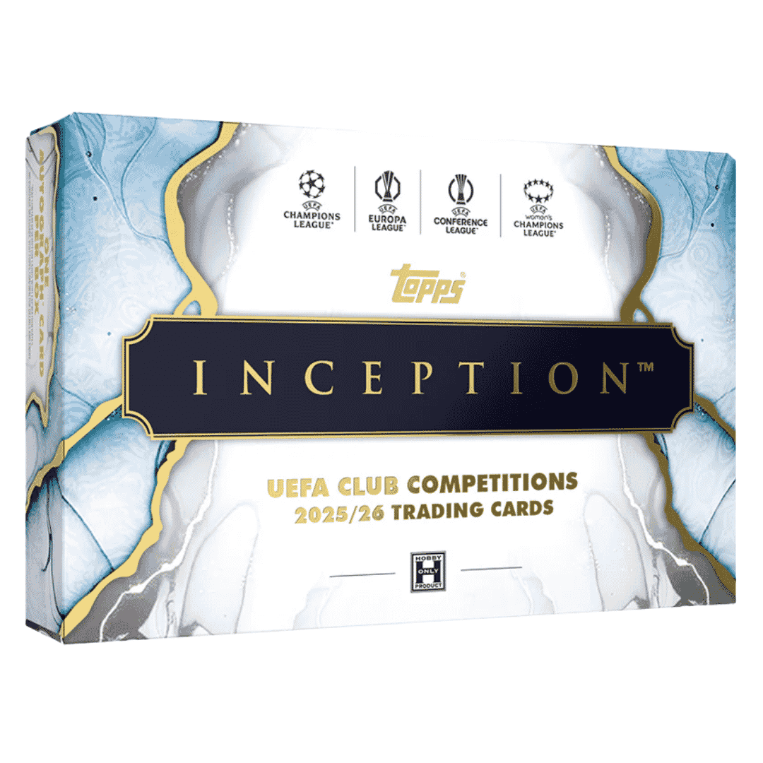2025-26 Topps Inception UEFA Club Competitions Soccer Hobby Box