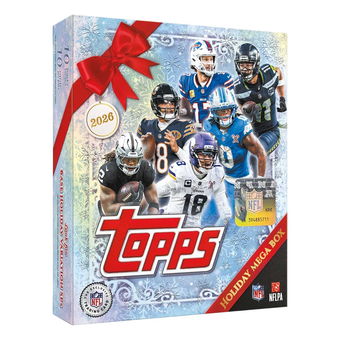 2026 Topps Holiday Football Mega Box