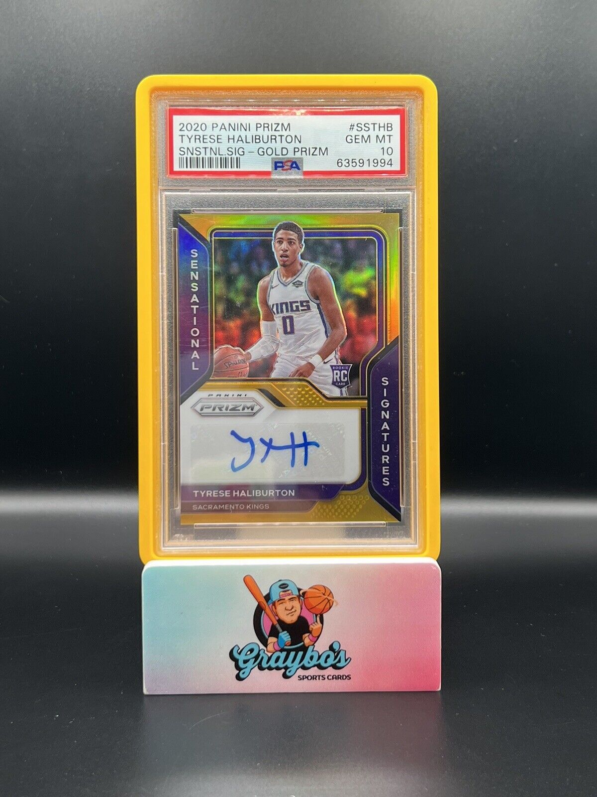 Tyrese haliburton rookie hot auto