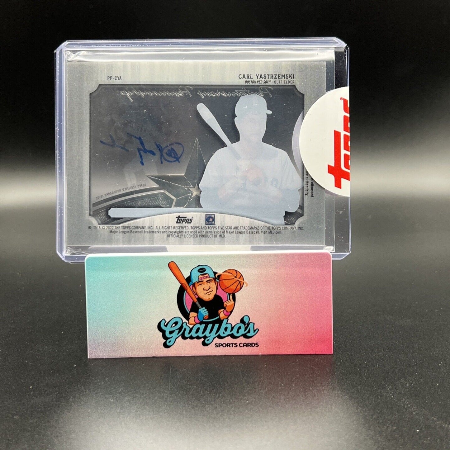 2022 Topps Five Star Pentamerous Penmanship Carl Yastrzemski /25