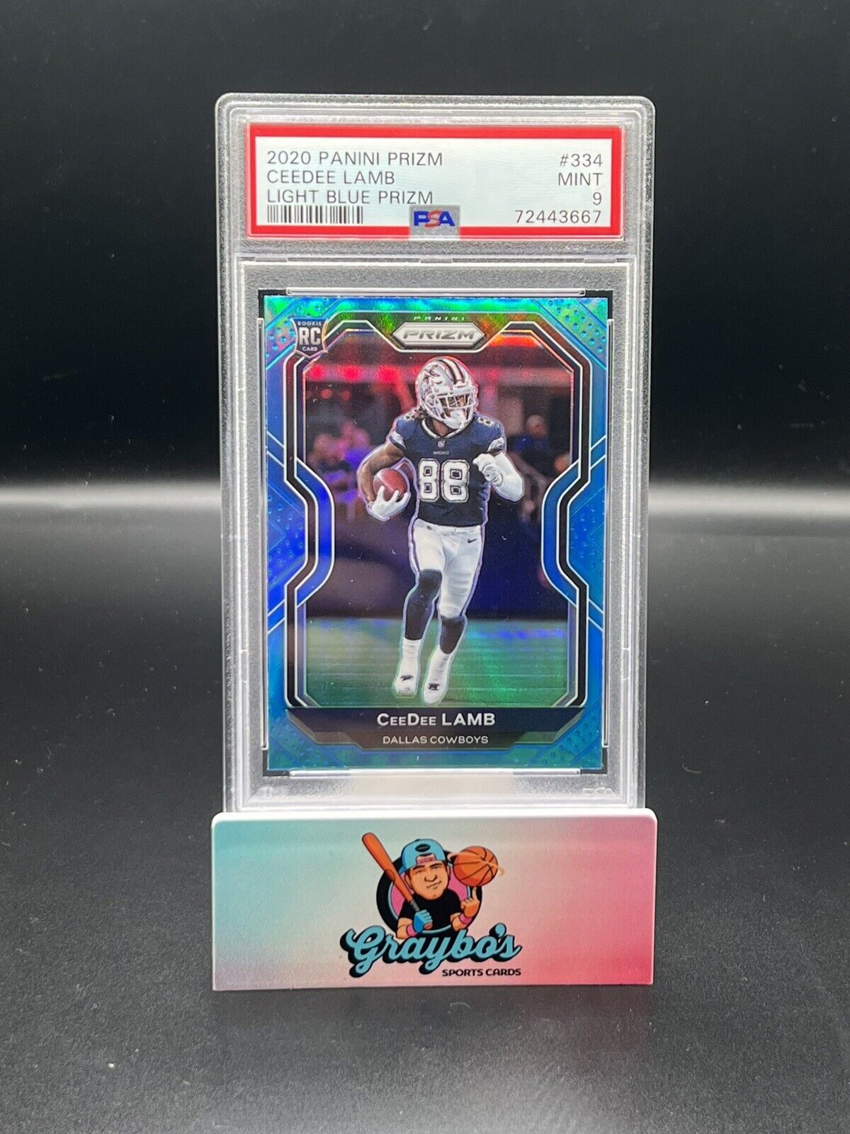 Ceedee offers Lamb RC # 334 2020 Panini Prizm