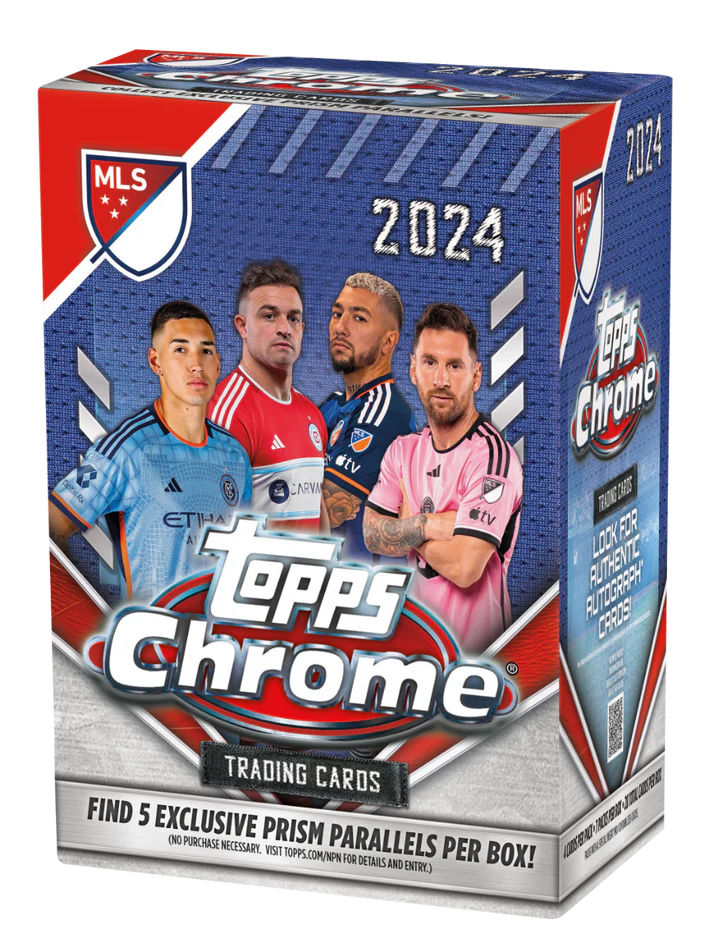 2024 Topps Chrome Major League Soccer Blaster Box