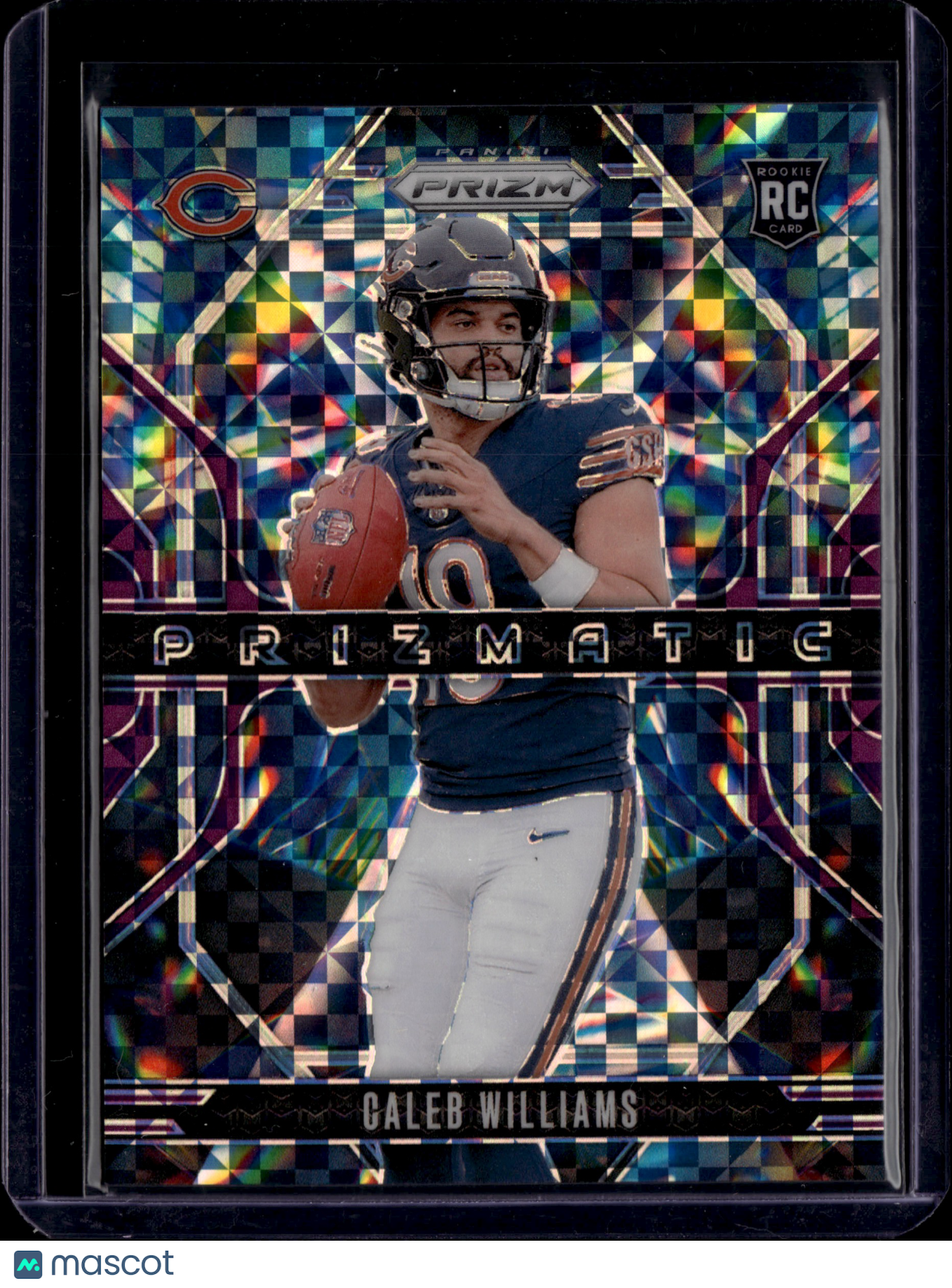 2024 Panini Prizm Prizmatic Caleb Williams #PP-1 Checkerboard /49 RC