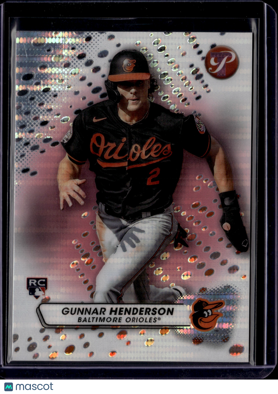 2023 Topps Pristine Gunnar Henderson #29 Pink Refractor RC 05/15