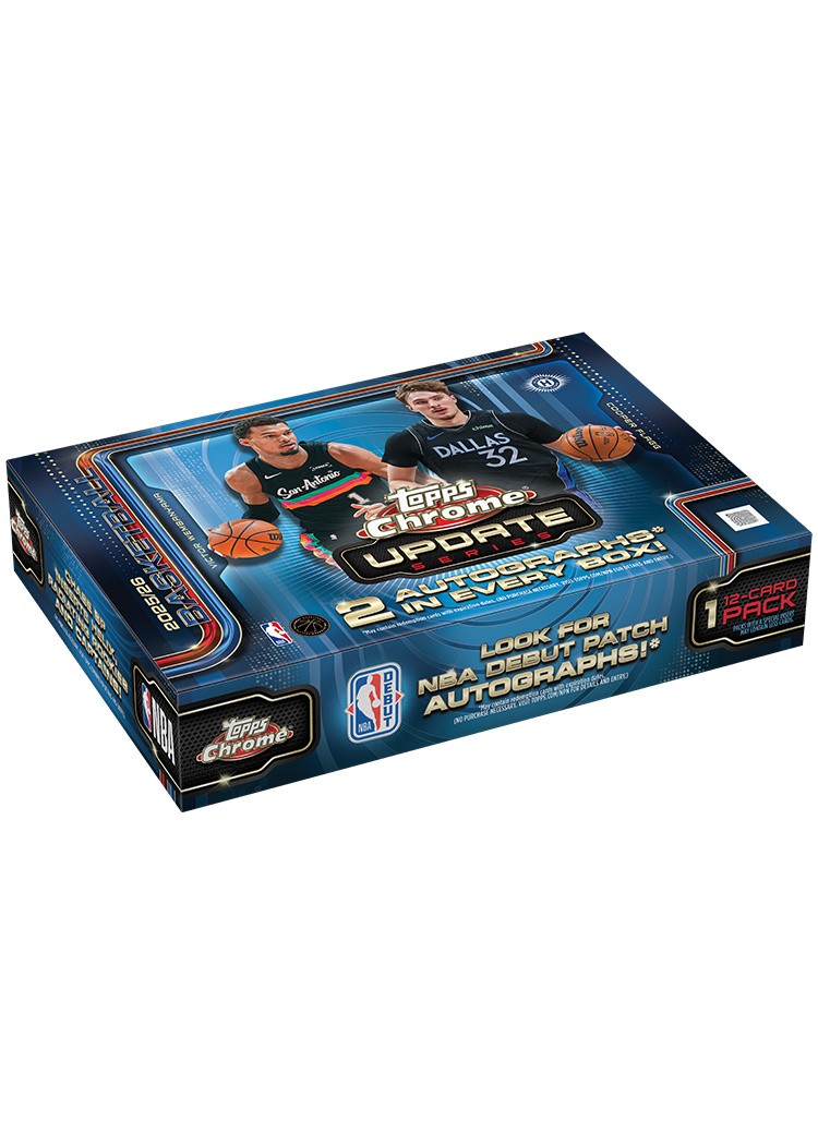 2025-26 Topps Chrome Update Series Basketball Delight Box