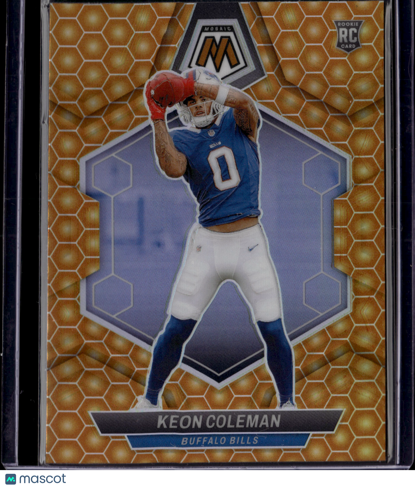2024 Panini Prizm Mosaic Keon Coleman Honeycomb SP #333 RC