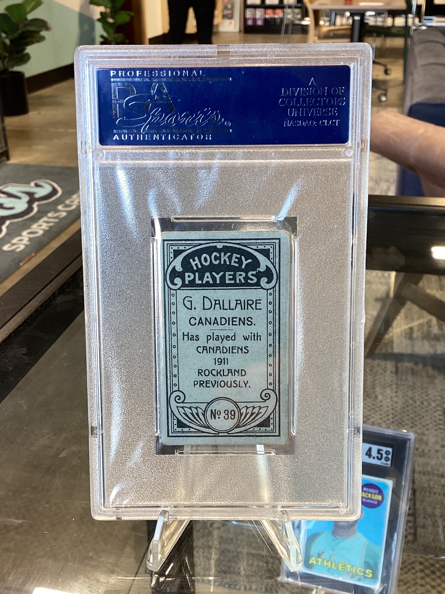 1911 C55 G. (Henri) Dallaire #39 PSA 3.5