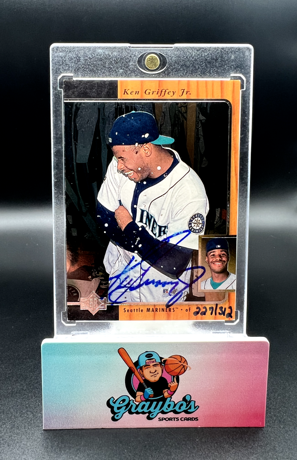 Ken Griffey Jr. Seattle Mariners 1996 Upper Deck SP Autograph Buy Back UDA /312