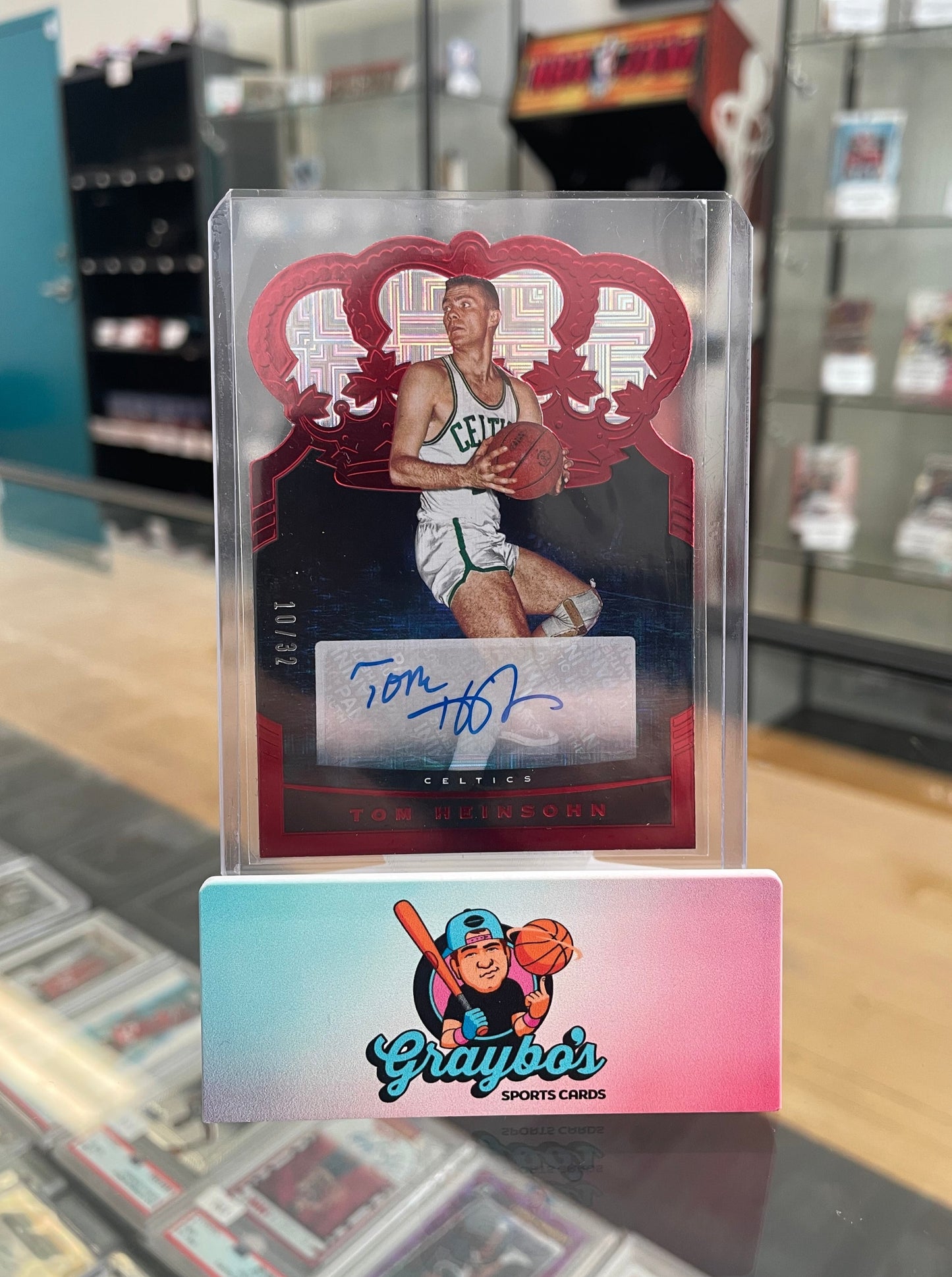 2020-2021 Panini Crown Tom Heinsohn /32 #CA-THS