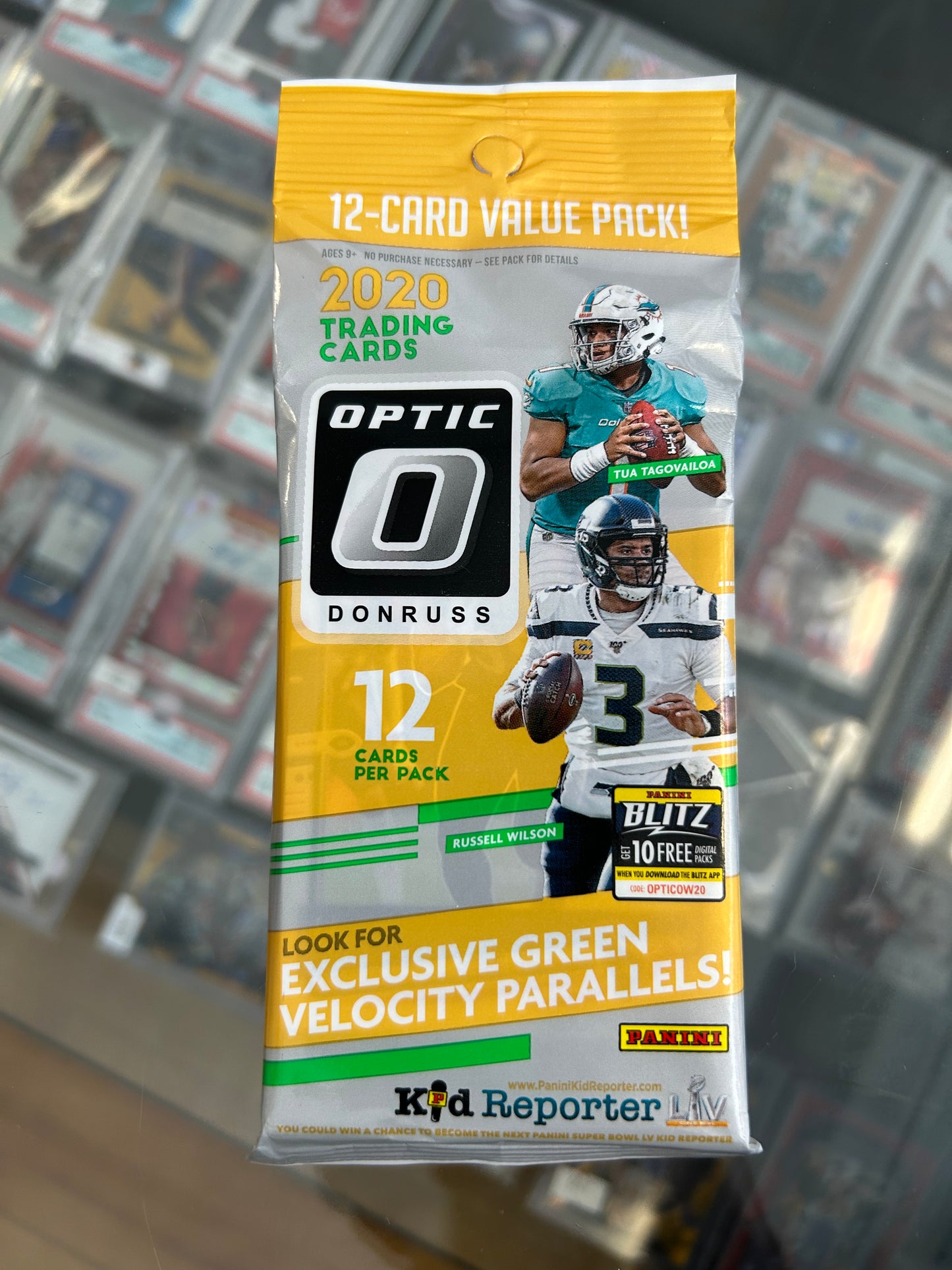 2020 Donruss Optic Football Cello Pack