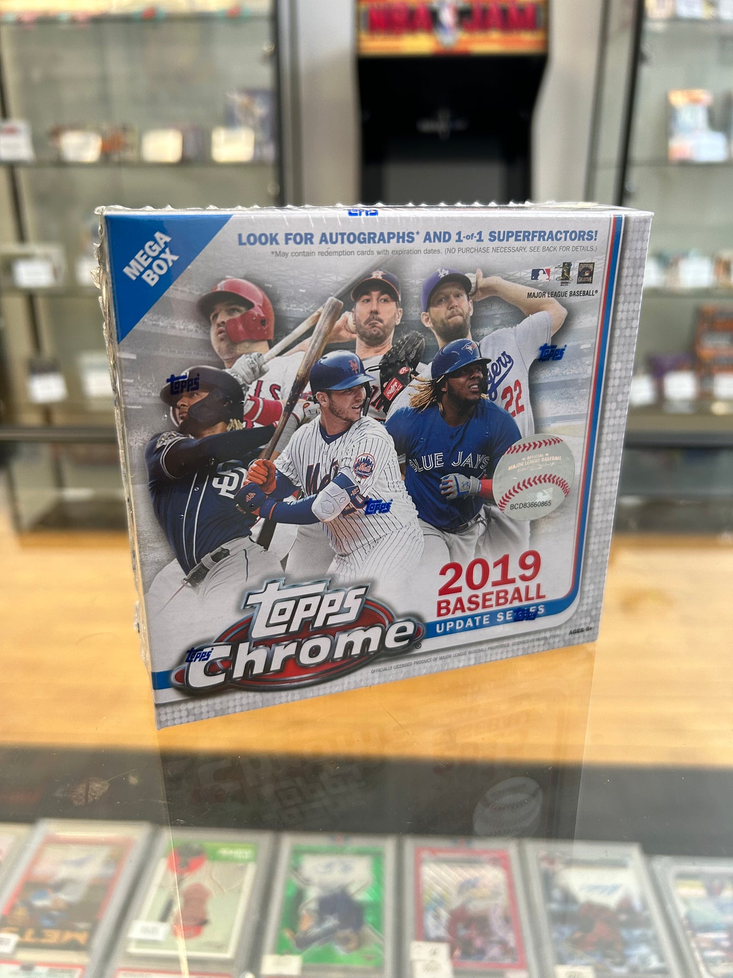 2019 Topps Chrome Update Series Baseball Mega Box