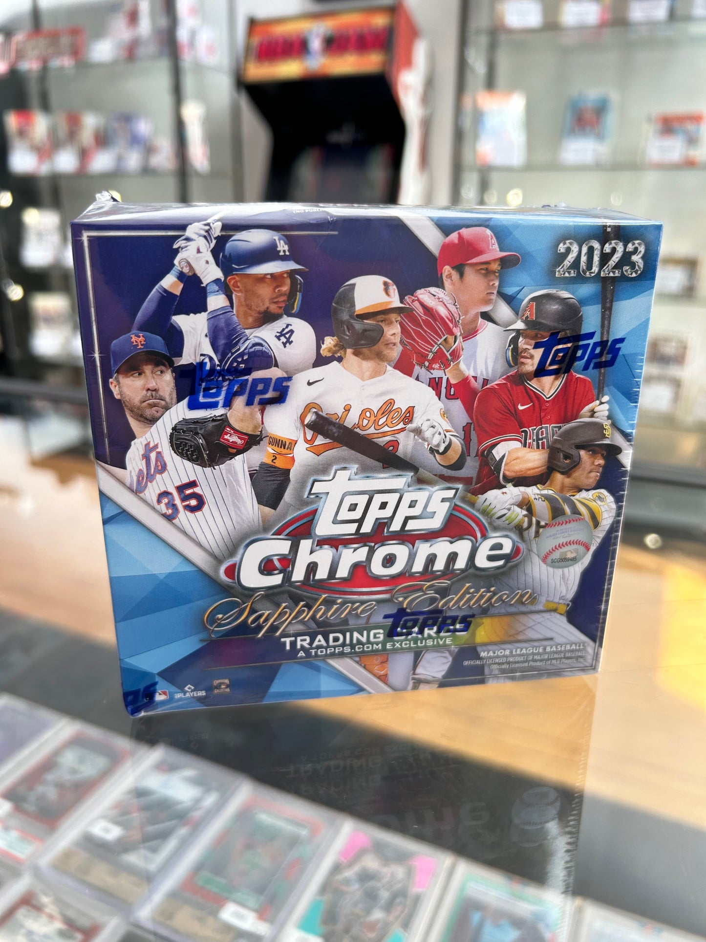 2023 Topps Chrome Sapphire Baseball Hobby Box