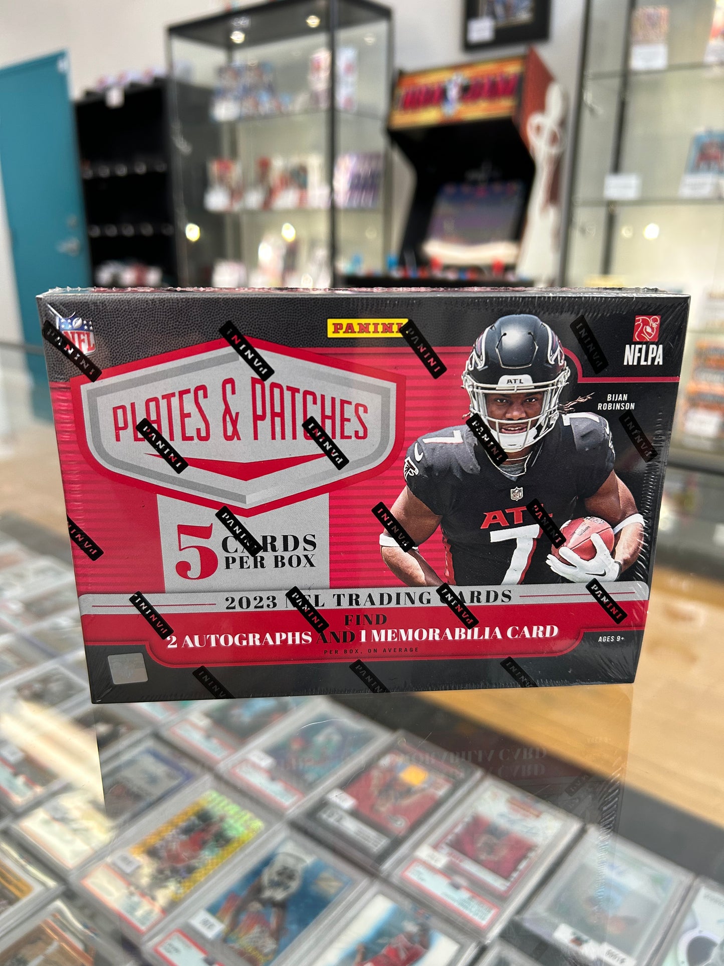 2023 Panini Plates and Patches Football Hobby Box