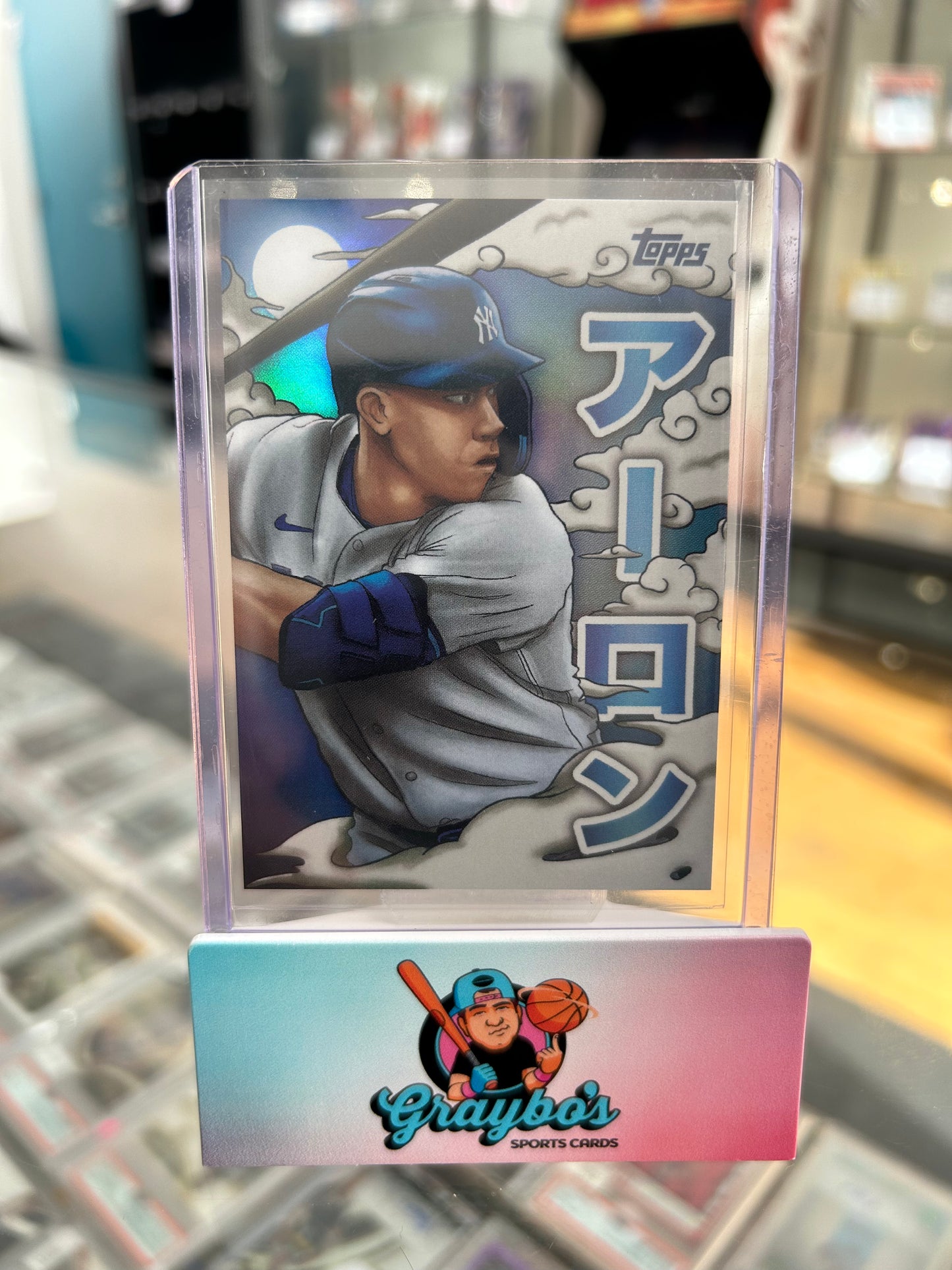 2023 Topps x J-Rod Show Out Collection Aaron Judge Anime Art #A-4