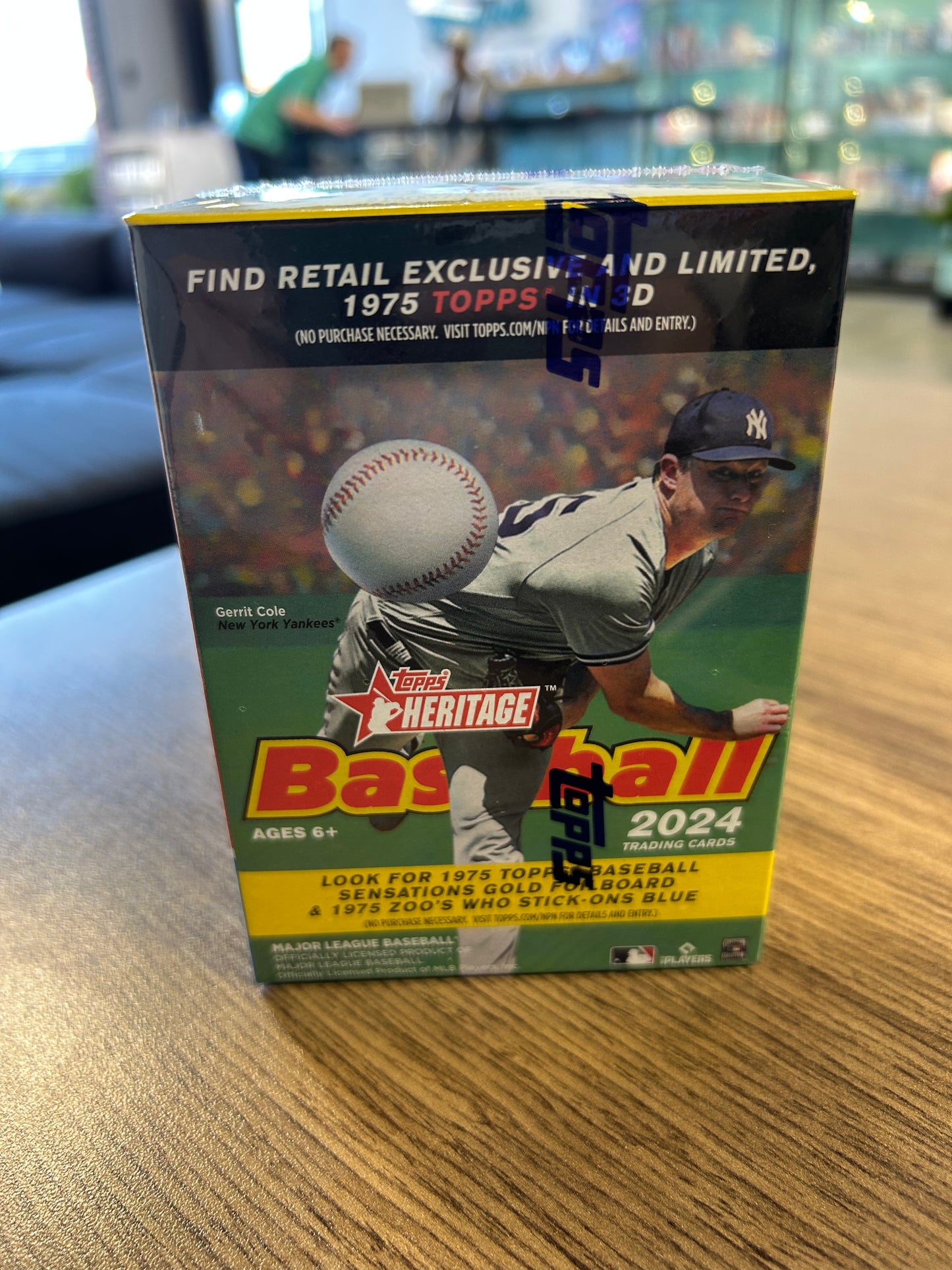 2024 Topps Heritage Baseball Blaster Box