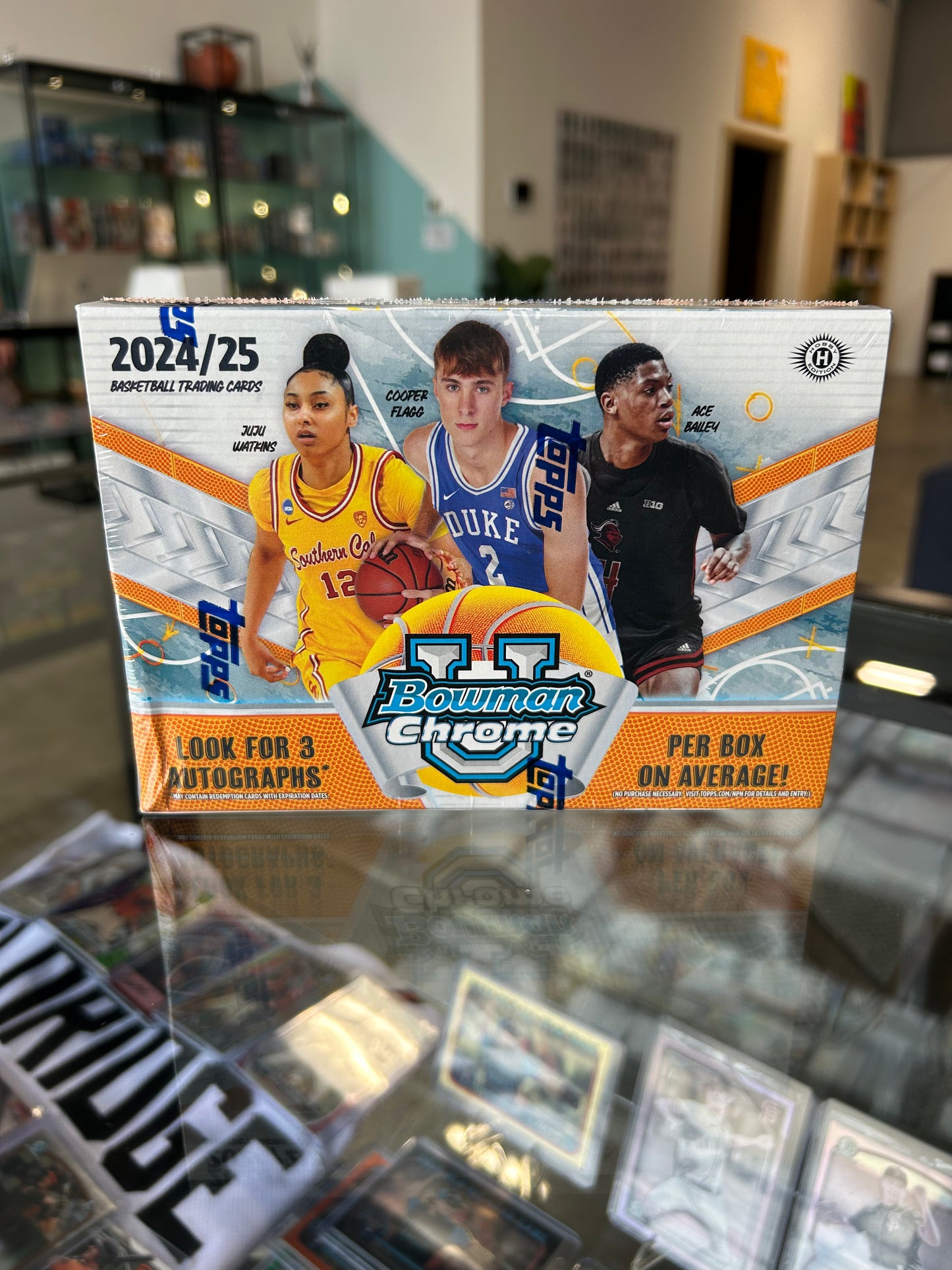 2024-25 Bowman University Chrome Basketball Breaker Delight Box