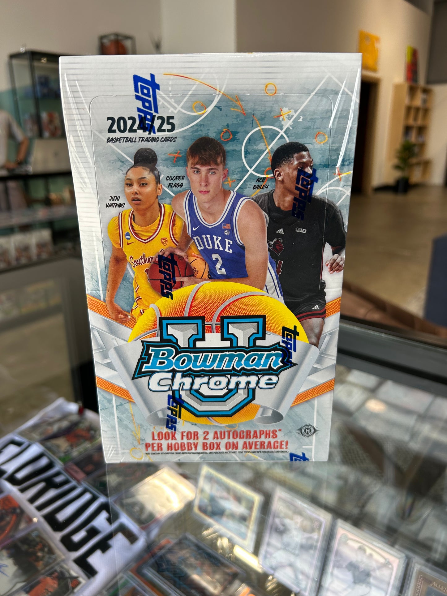 2024-25 Bowman University Chrome Basketball Hobby Box
