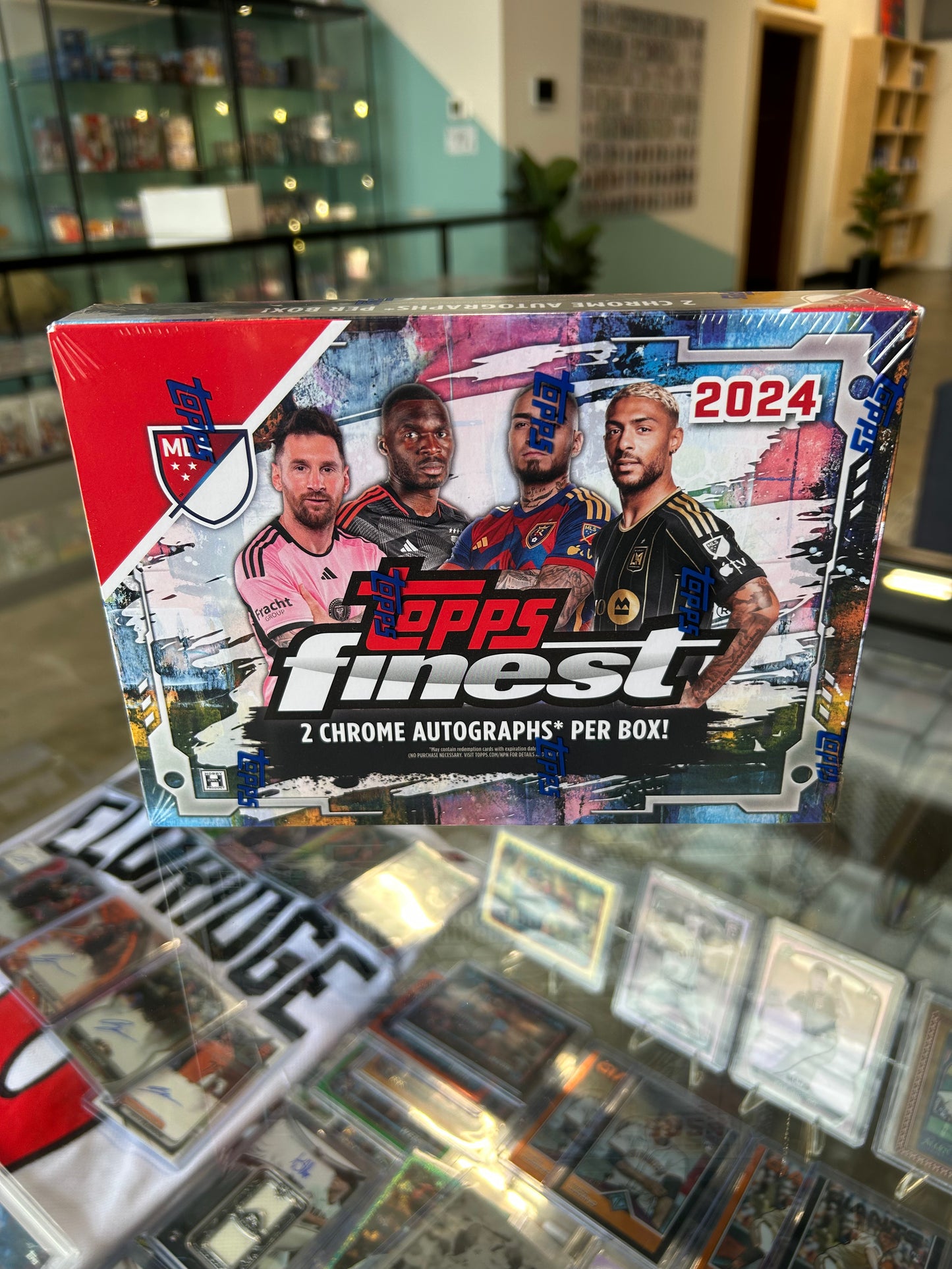2024 Topps Finest MLS Soccer Hobby Box