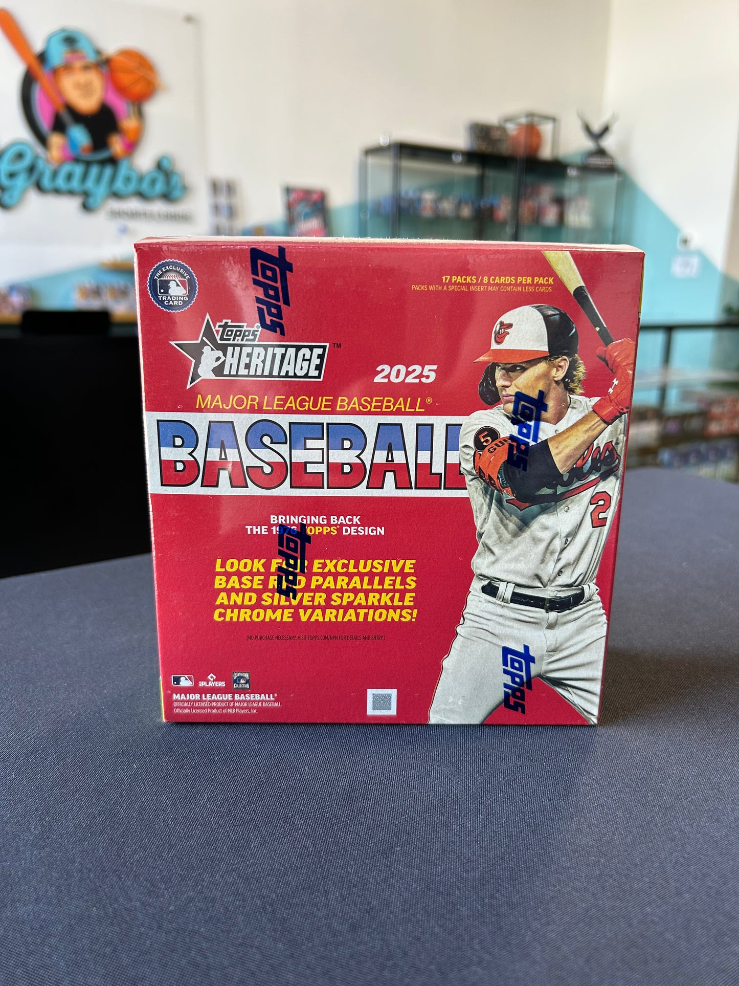 2025 Topps Heritage Baseball Mega Box