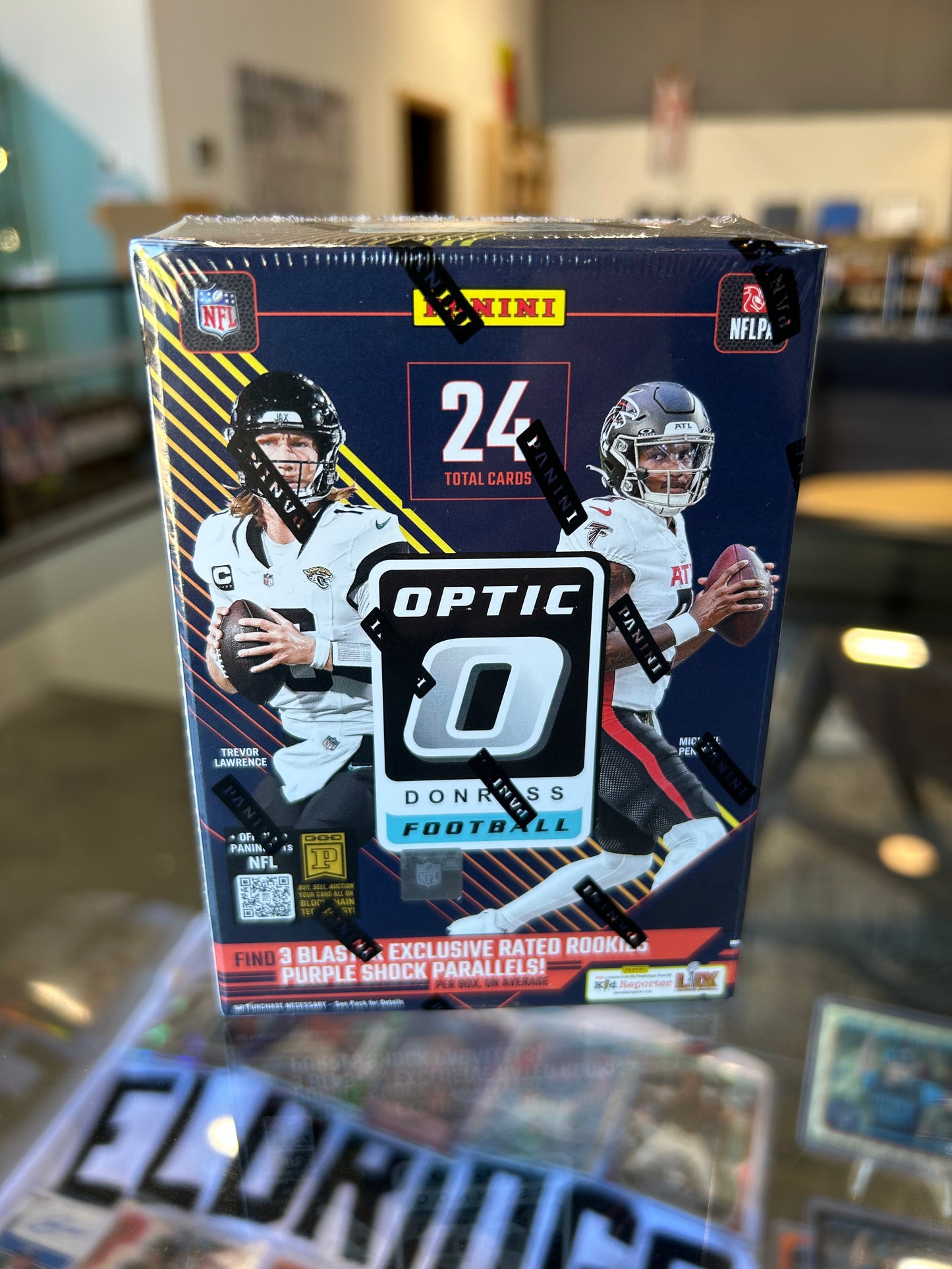 2024 Panini Donruss Optic Football Blaster Box (Purple Shock)