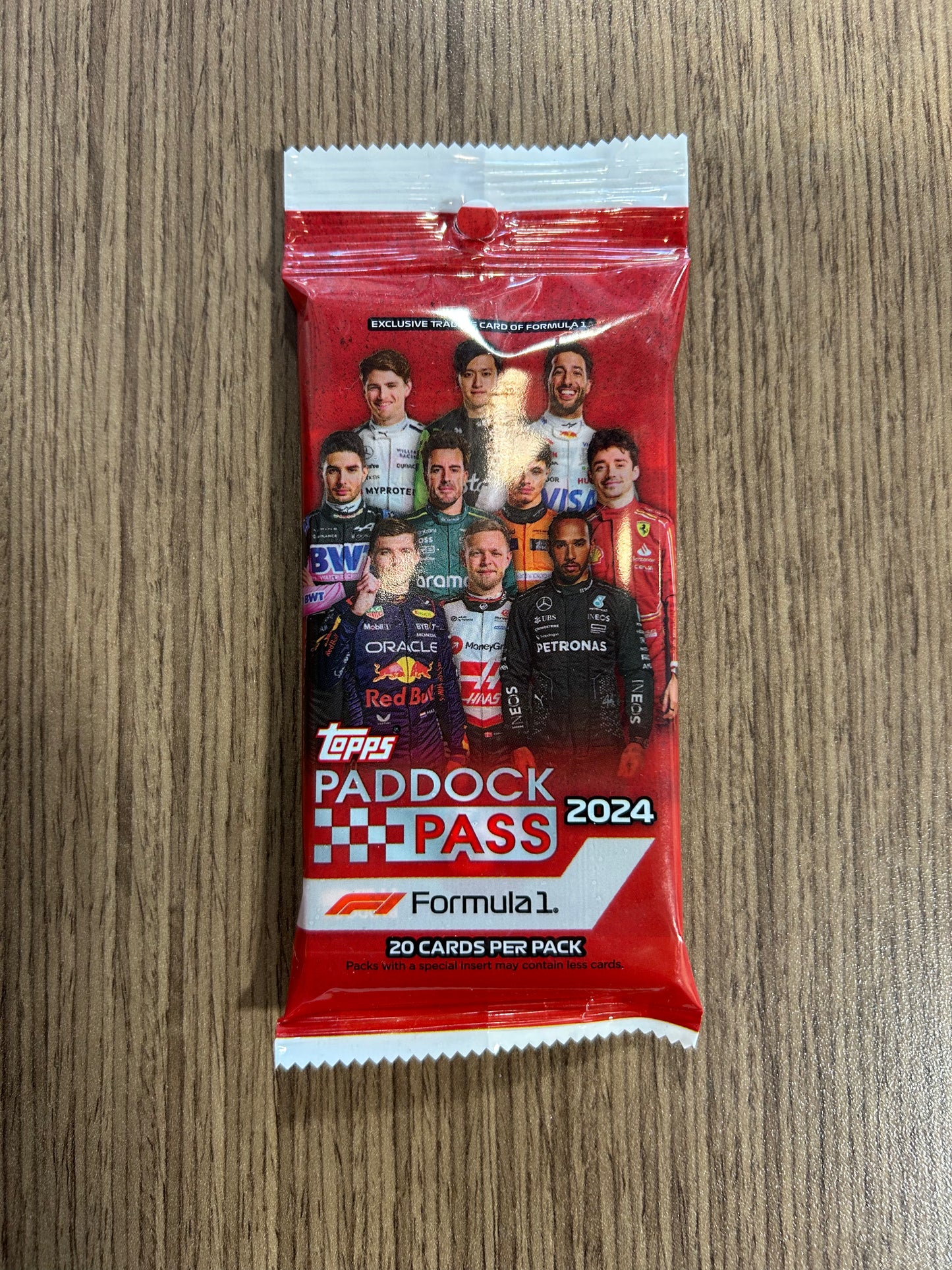 2024 Topps Paddock Pass F1 Formula 1 Fat Pack