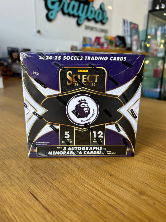 2024/25 Panini Select Premier League Soccer Hobby Box