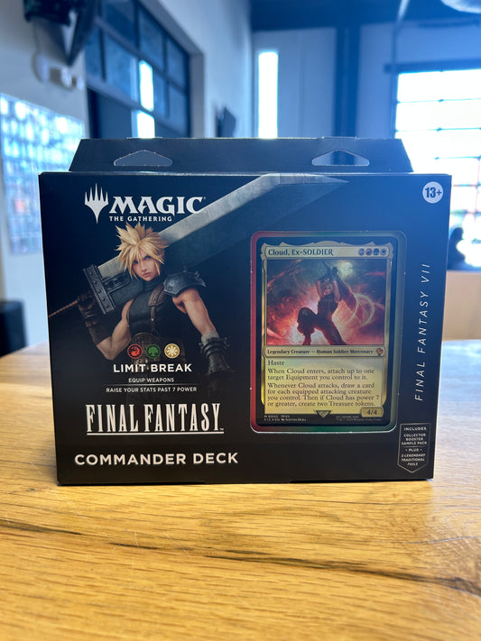 FINAL FANTASY Commander Deck - FINAL FANTASY VII Limit Break