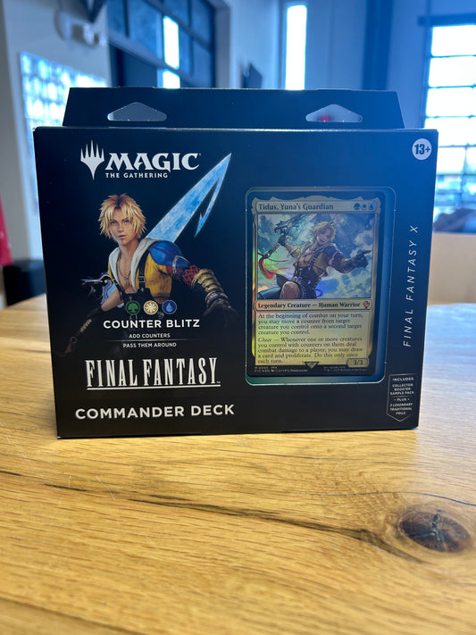 FINAL FANTASY Commander Deck - FINAL FANTASY X Counter Blitz