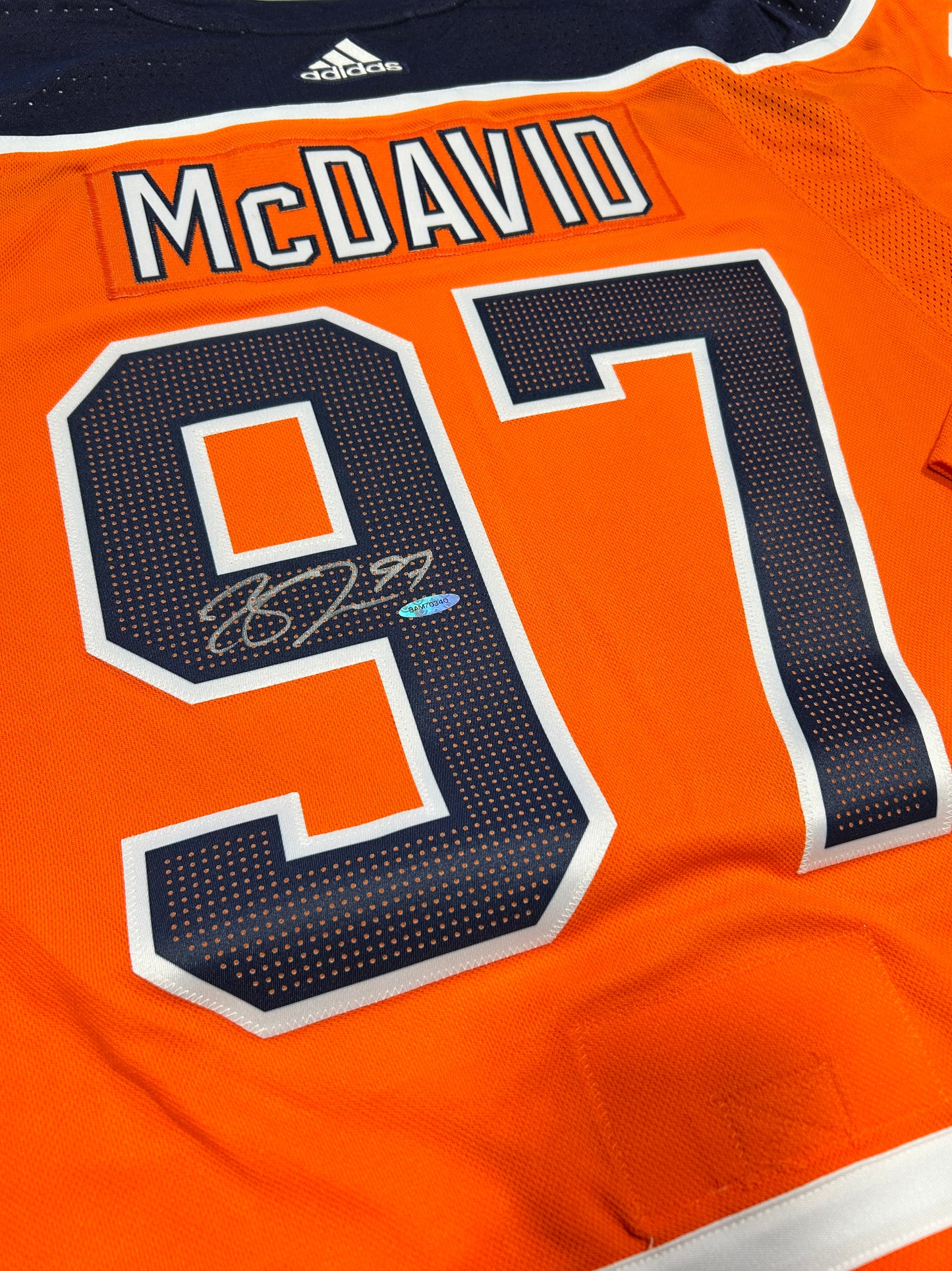 Connor McDavid Edmonton Oilers Autographed Jersey