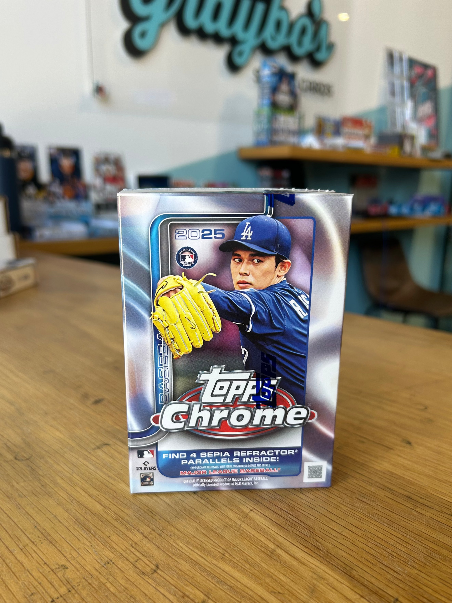 2025 Topps Chrome Baseball Blaster Box
