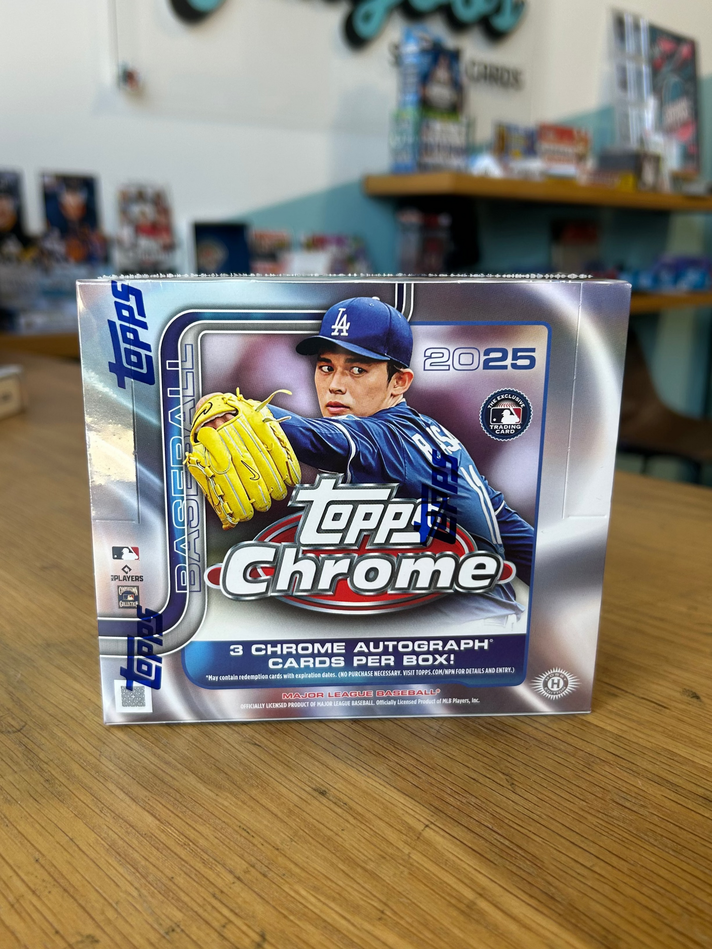 2025 Topps Chrome Baseball Hobby Jumbo Box