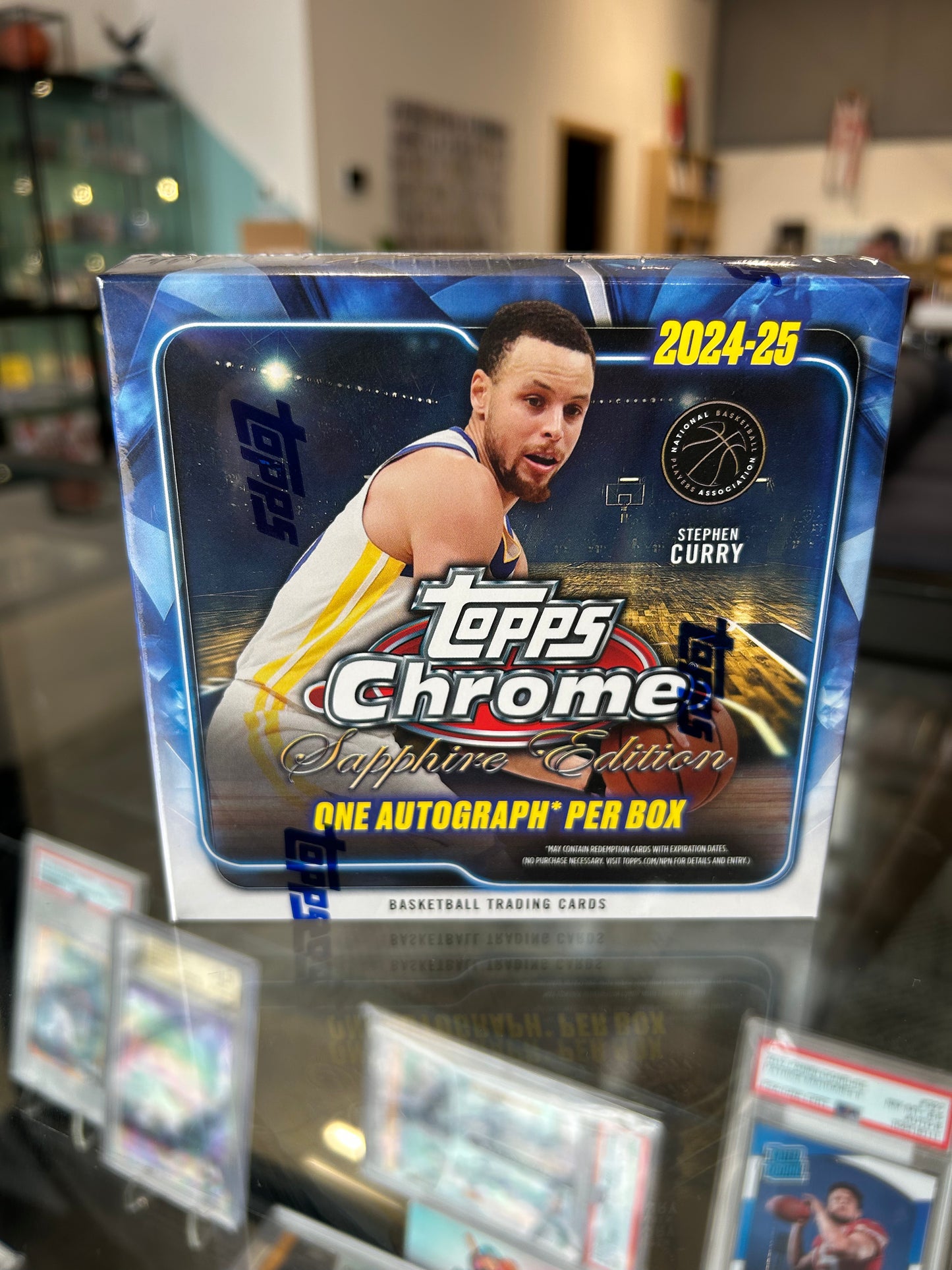 2024/25 Topps Chrome Basketball Sapphire Edition Box