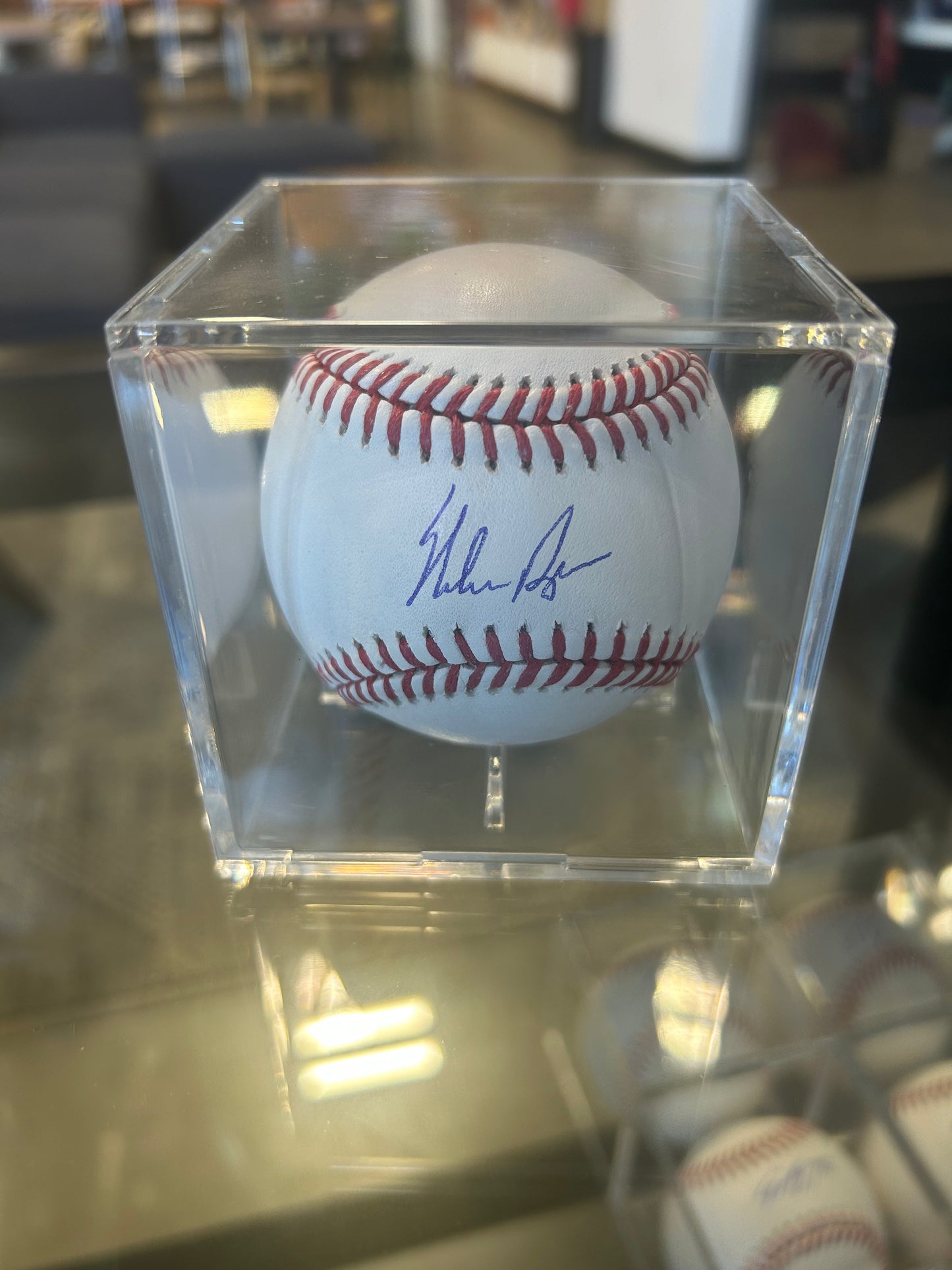 Nolan Ryan Autographed Baseball