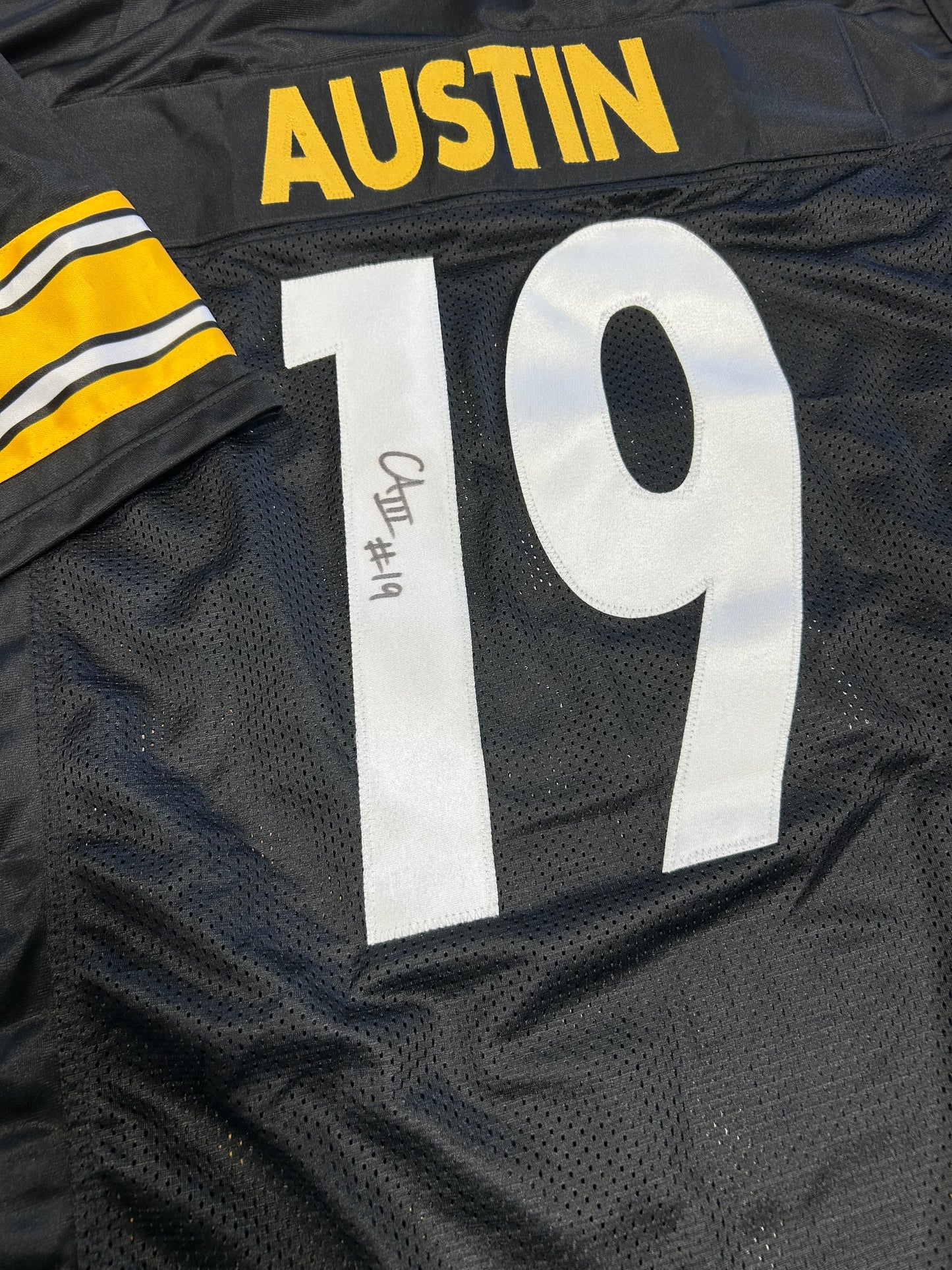 Calvin Austin III Pittsburgh Steelers Autographed Jersey