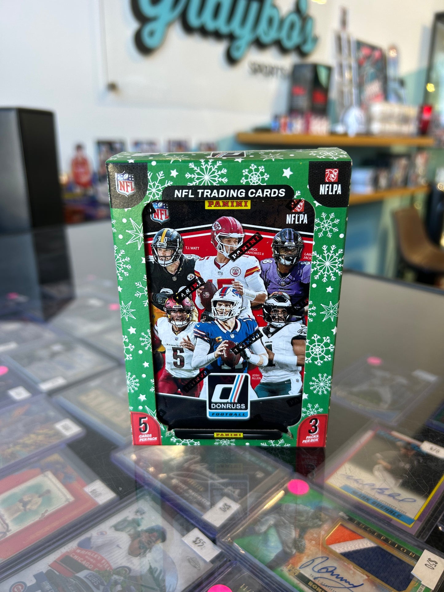 2025 Panini Donruss Football Winter Holiday Tin