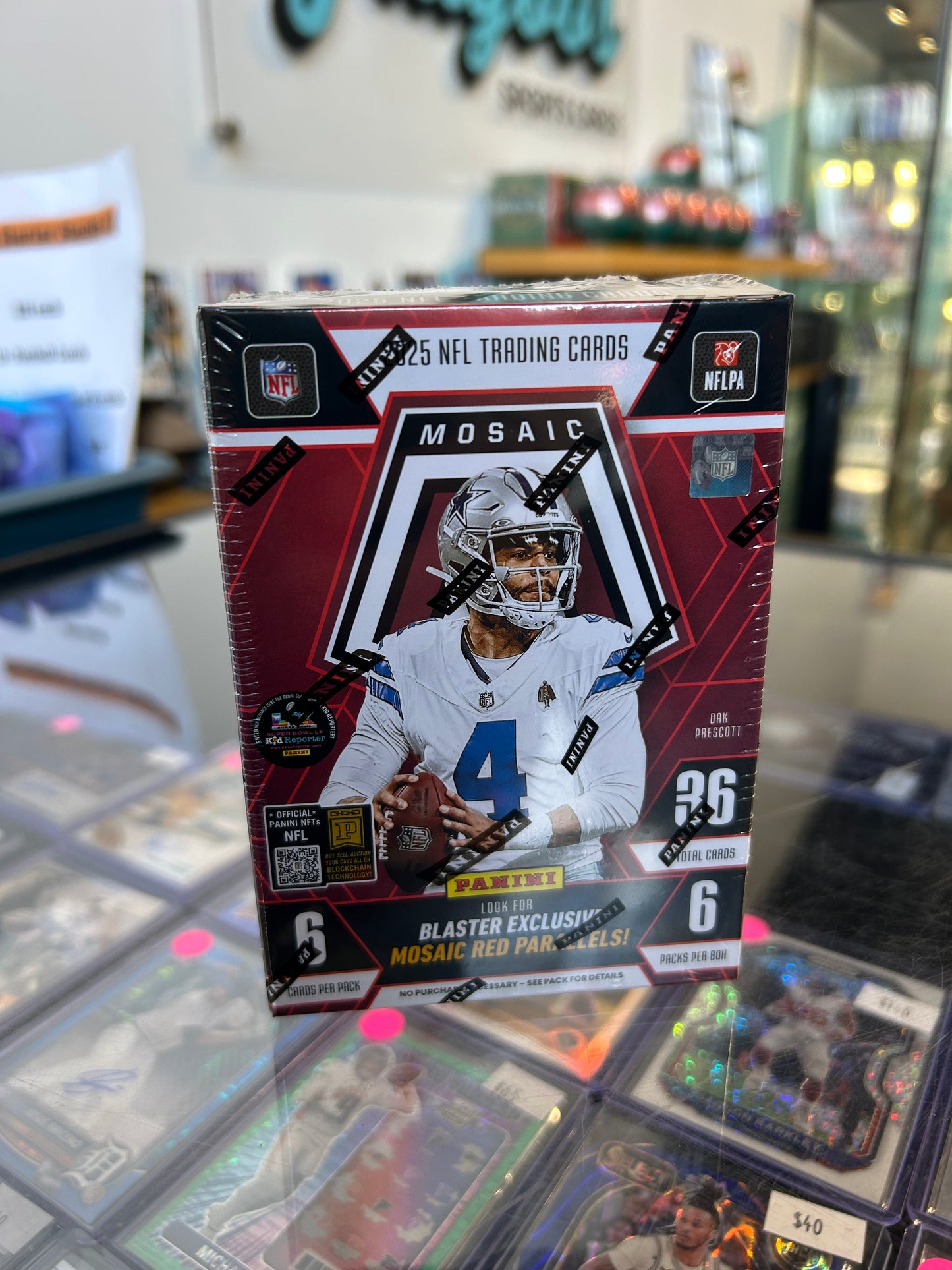 2025 Mosaic Football Hobby Blaster Box