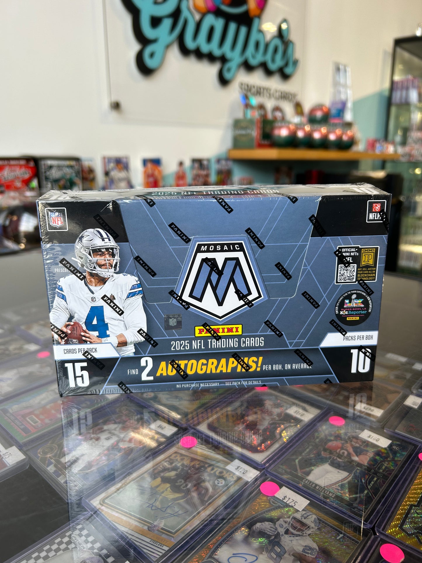 2025 Panini Mosaic Football Hobby Box