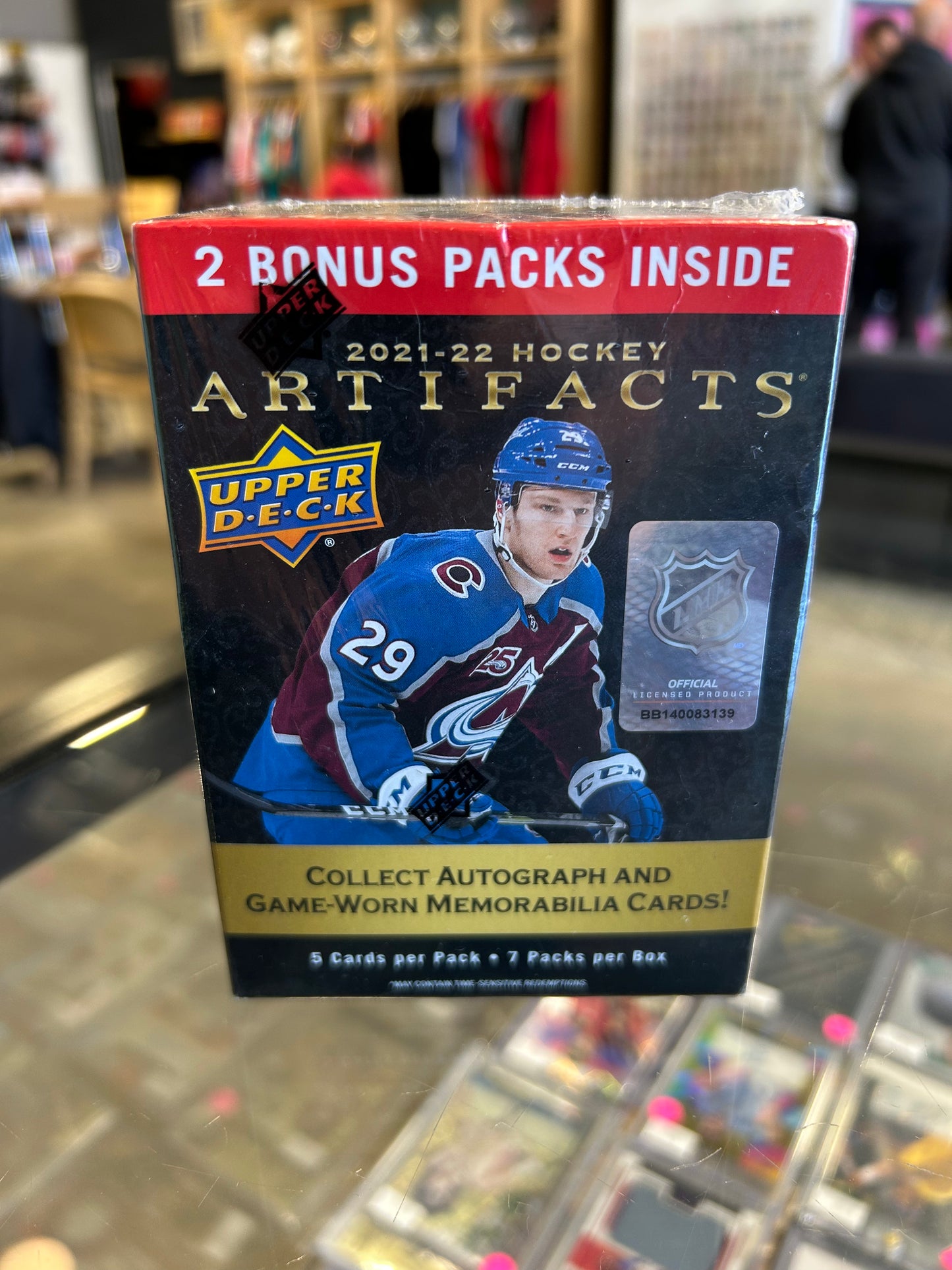 2021/22 Upper Deck Artifacts Hockey Blaster Box