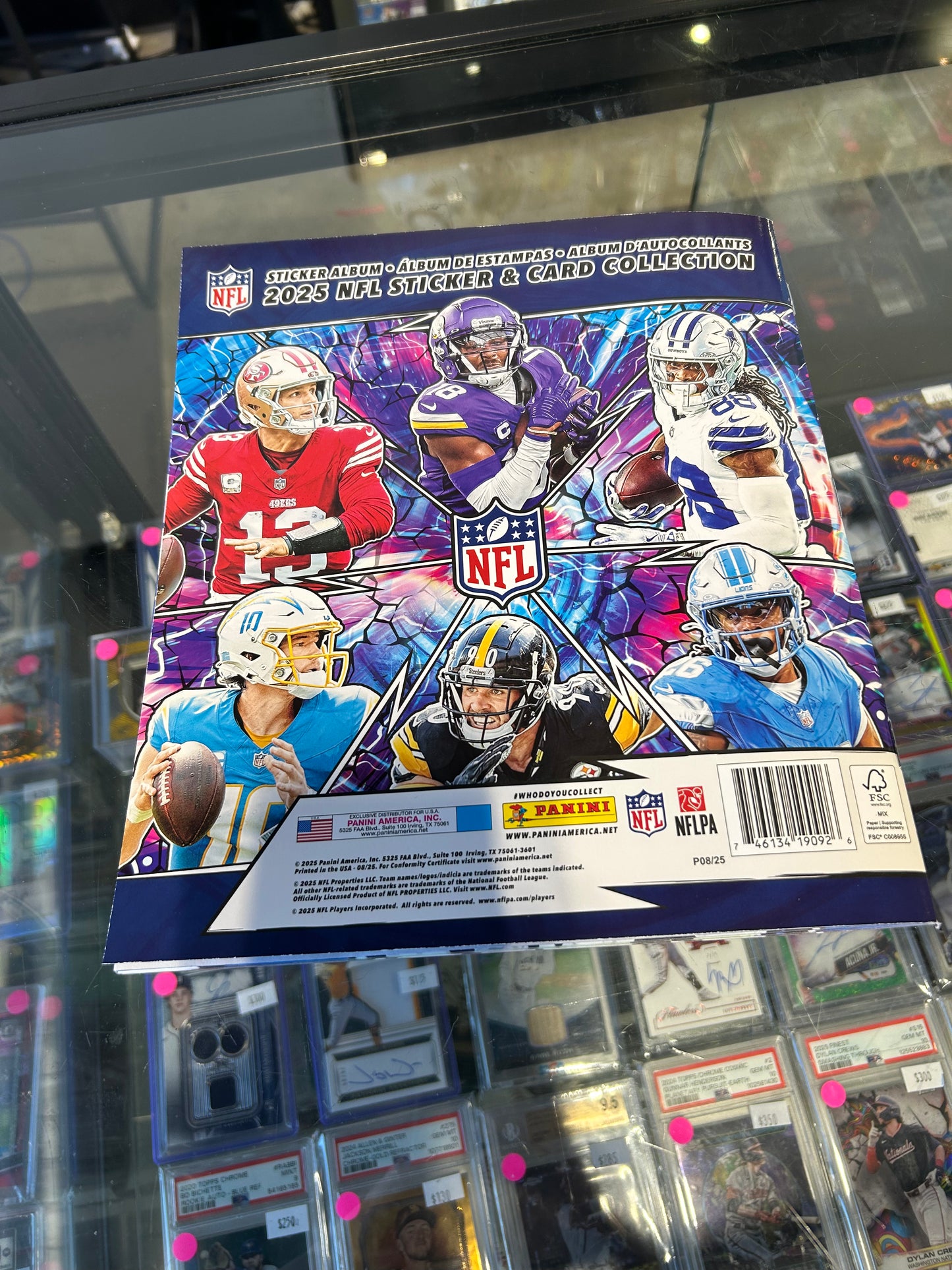 2025 NFL Sticker Collection Album