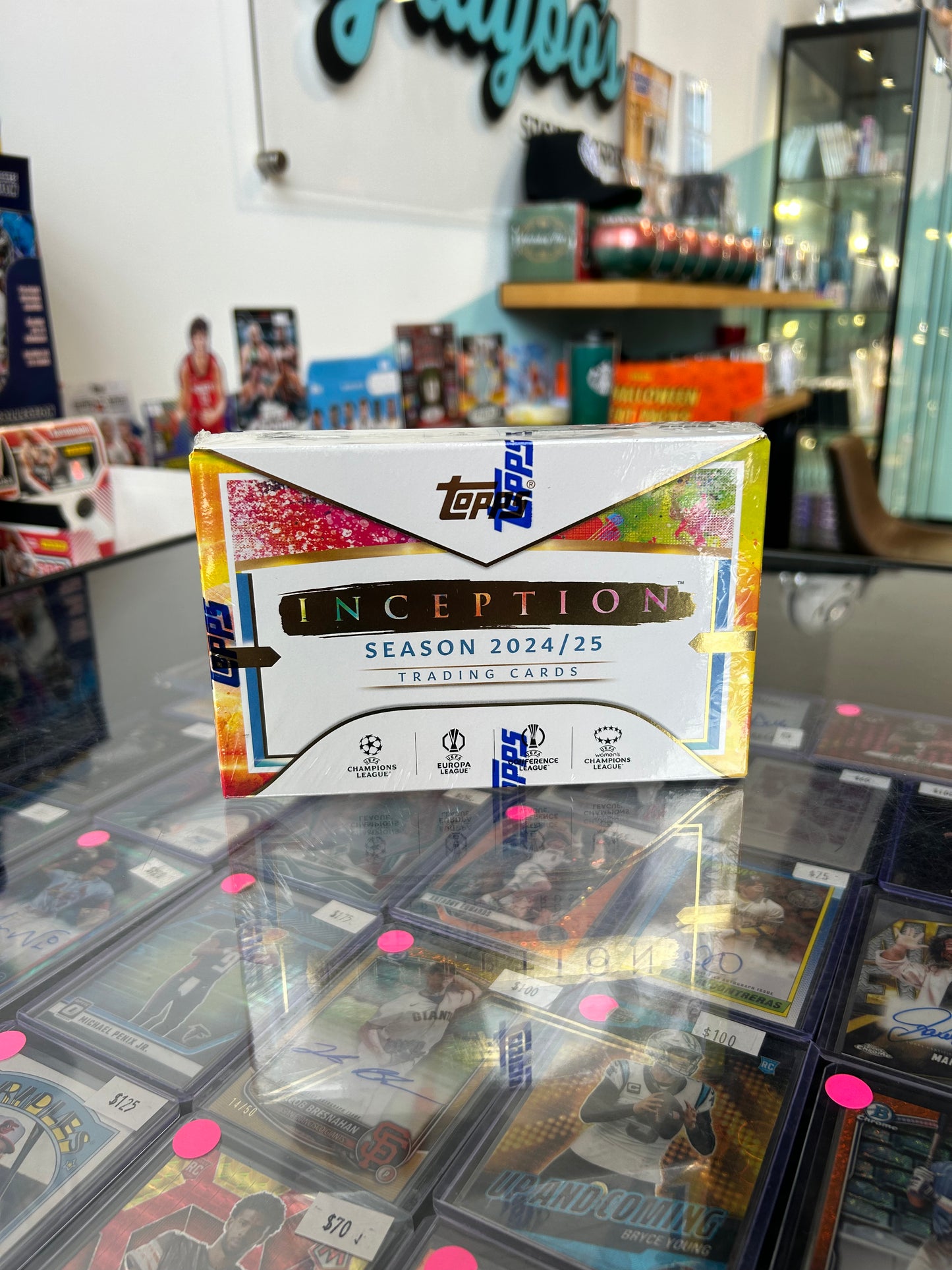 2024-25 Topps UEFA Club Competitions Inception Soccer Hobby Box