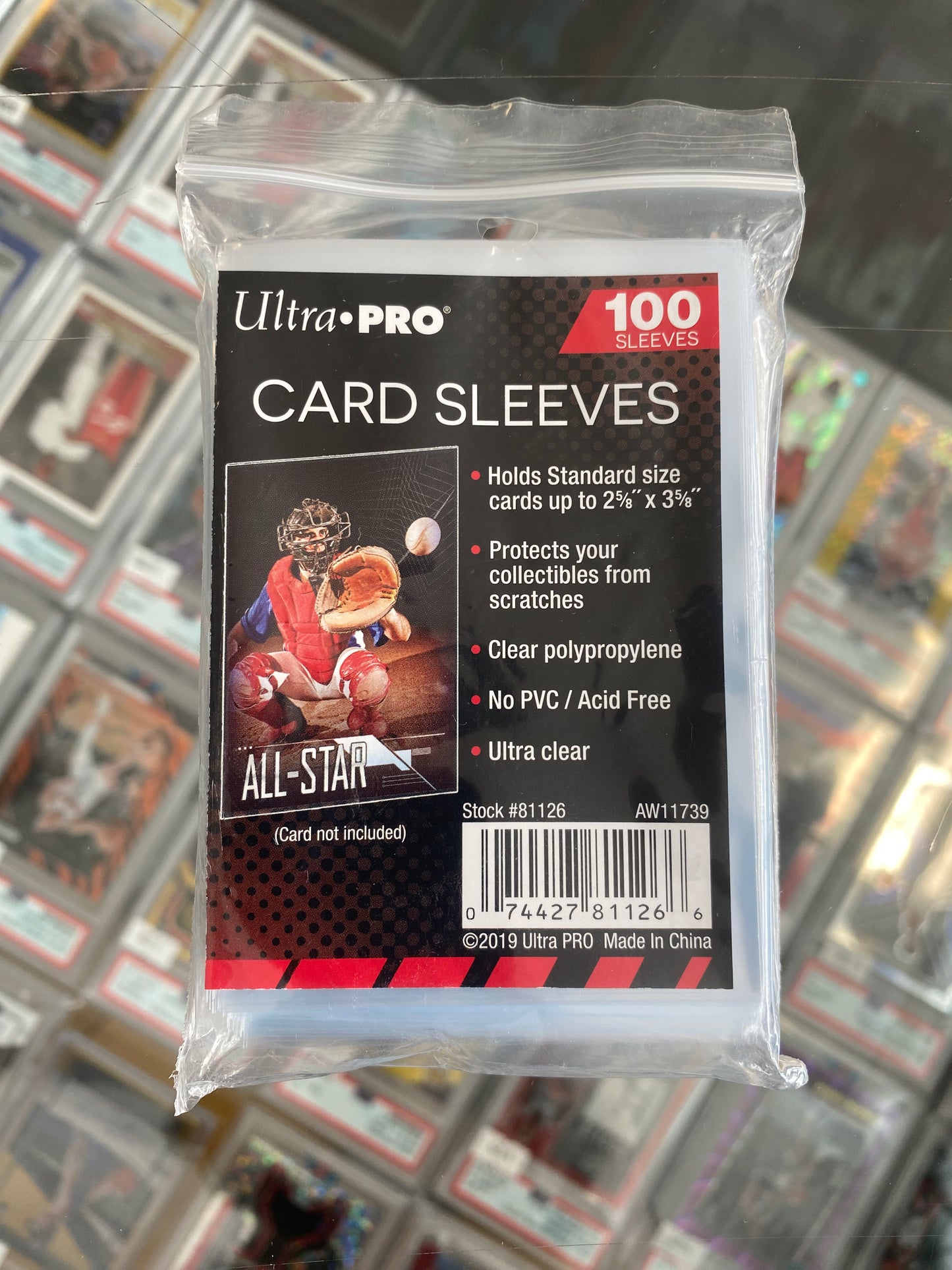 Ultra PRO 2.5" x 3.5" Soft Trading Card Penny Sleeves (100ct)