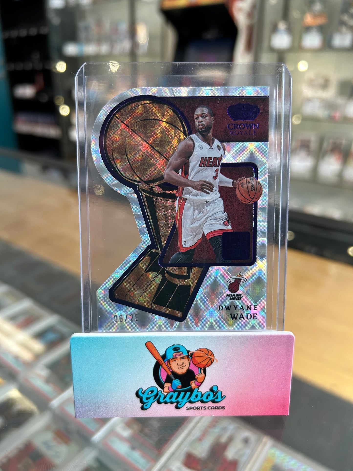 2023 Crown Royale Purple Dwyane Wade #/25