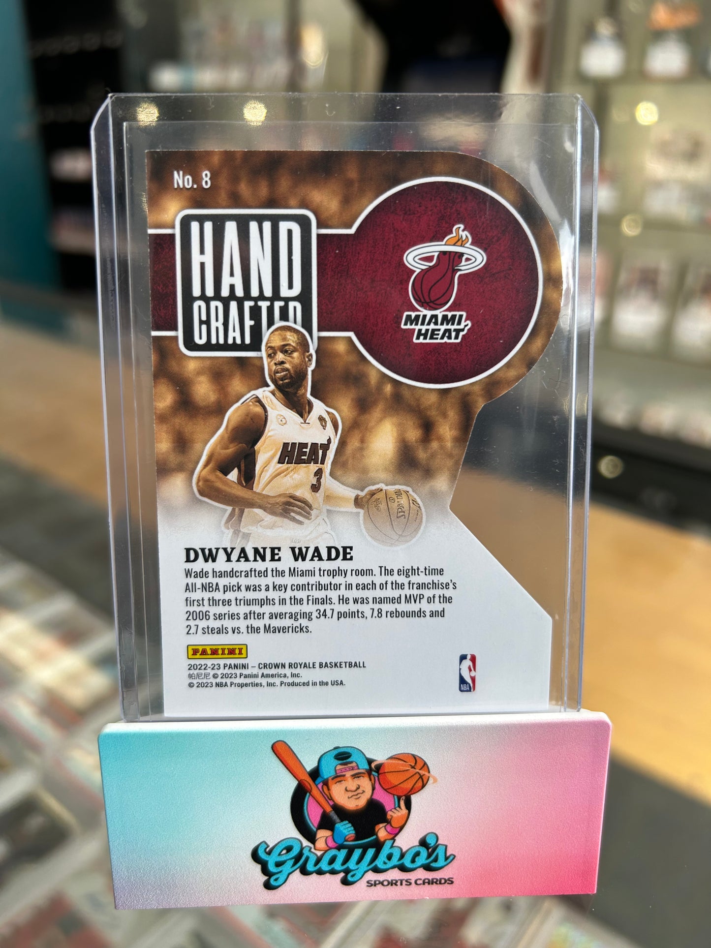 2023 Crown Royale Purple Dwyane Wade #/25