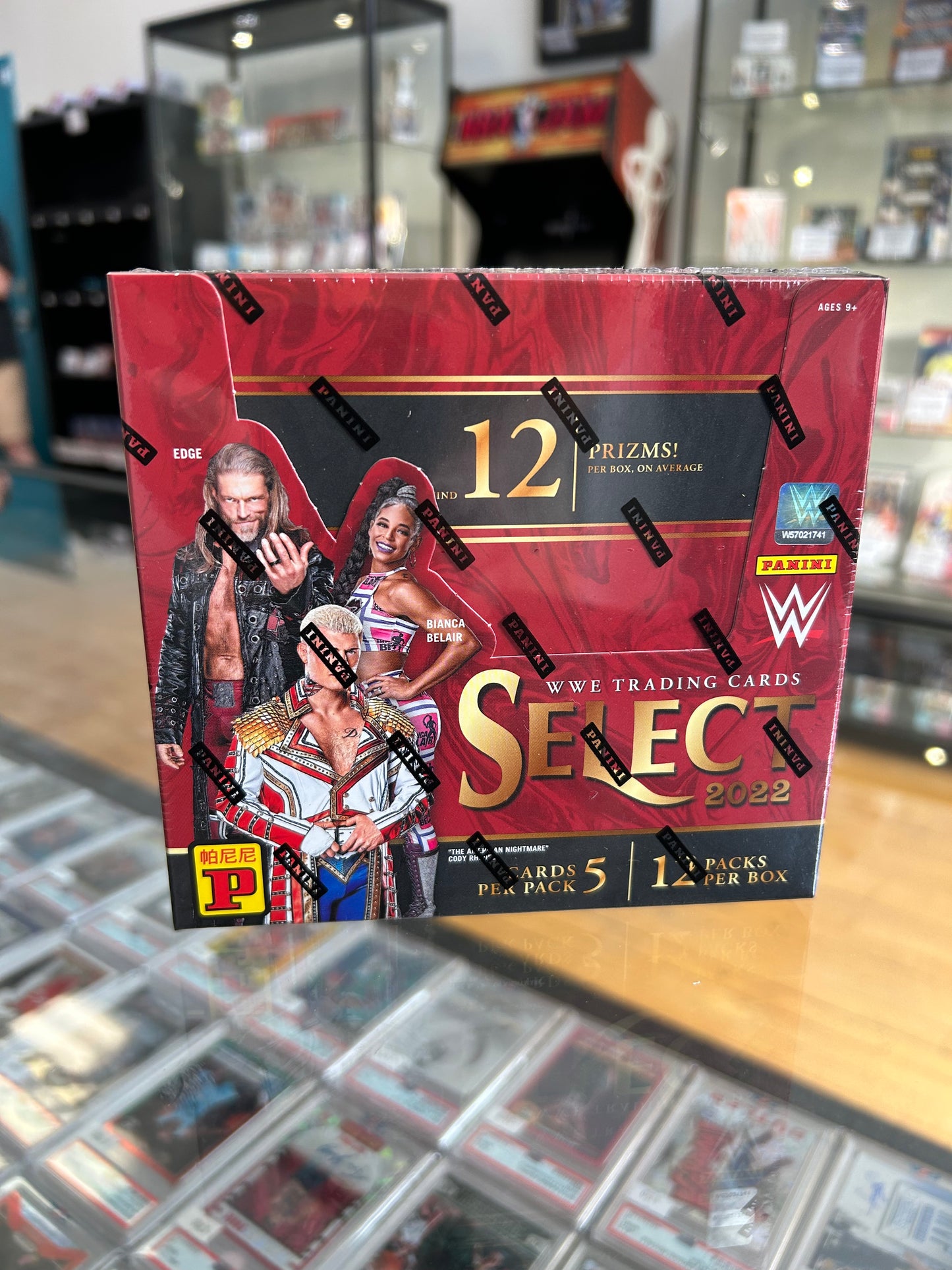 2022 Panini Select WWE Wrestling Asia Tmall Box