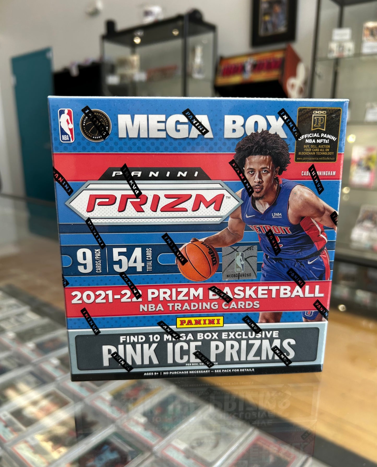 2021-22 Panini Prizm Basketball Mega Box (Pink Ice Prizms)