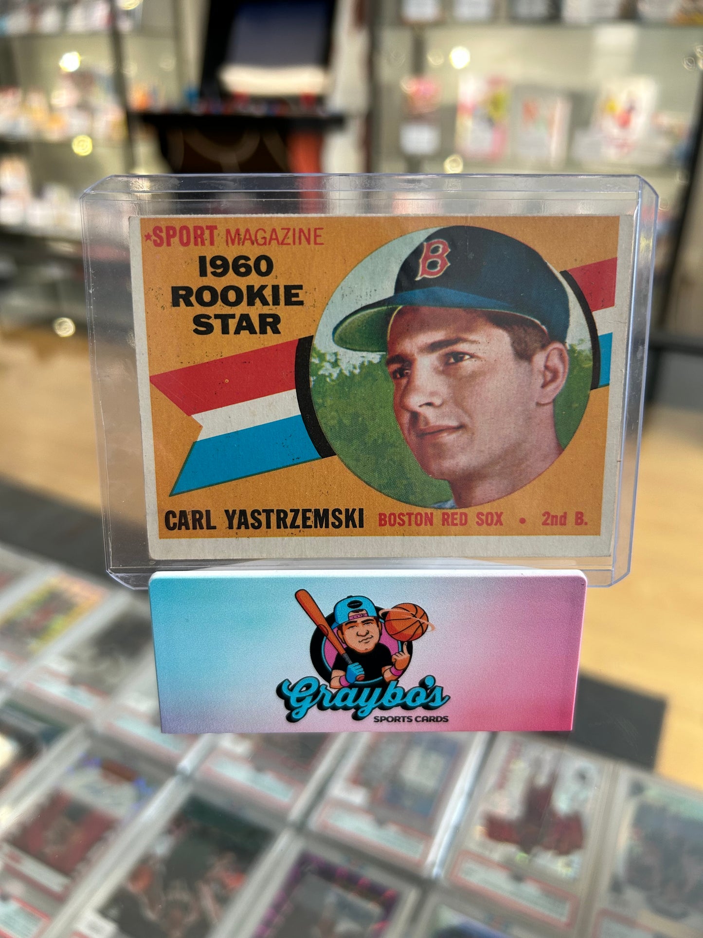 1960 Topps Carl Yastrzemski Rookie Star #148