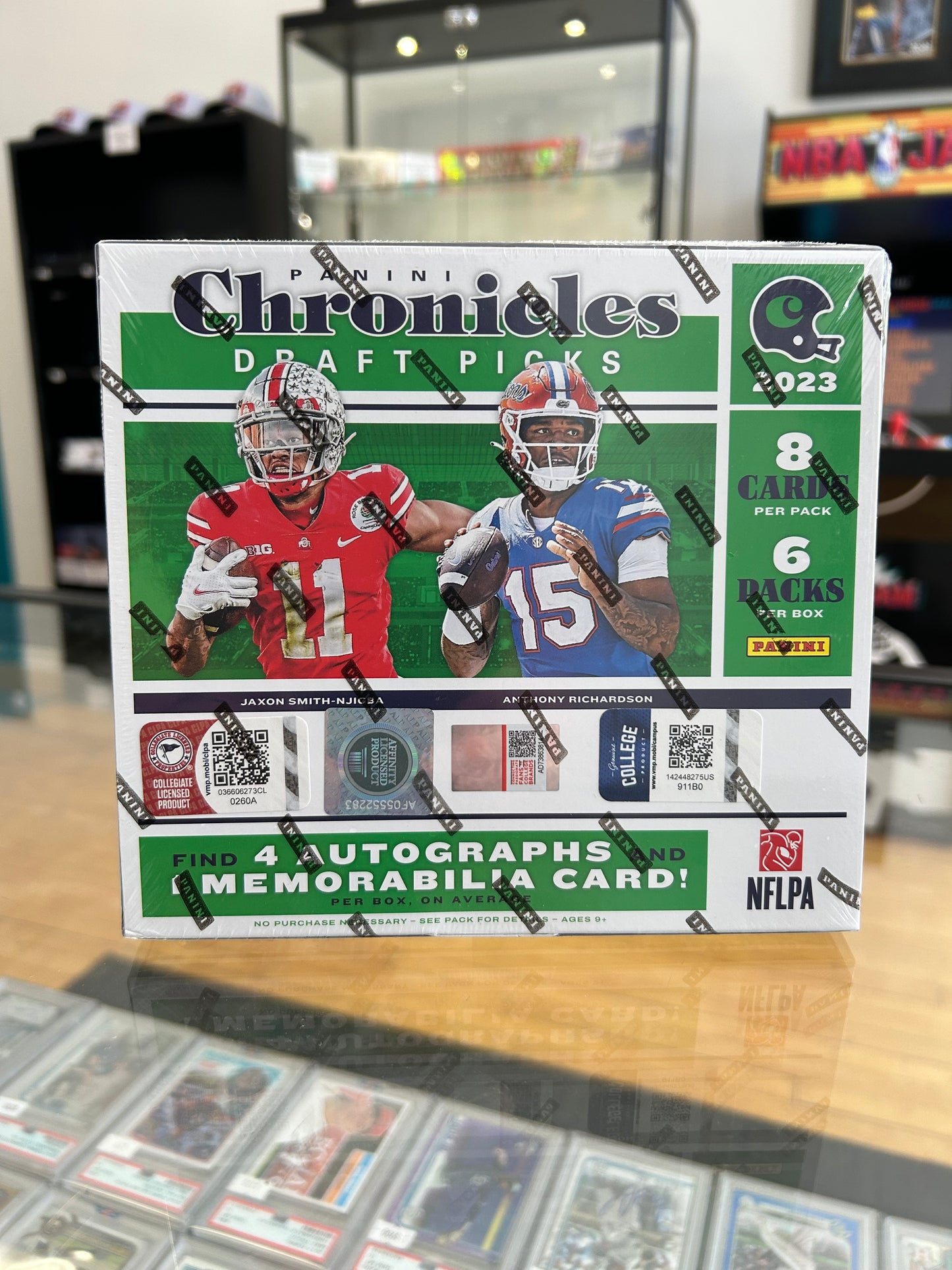 2023 Panini Chronicles Draft Picks Collegiate Football Hobby Box